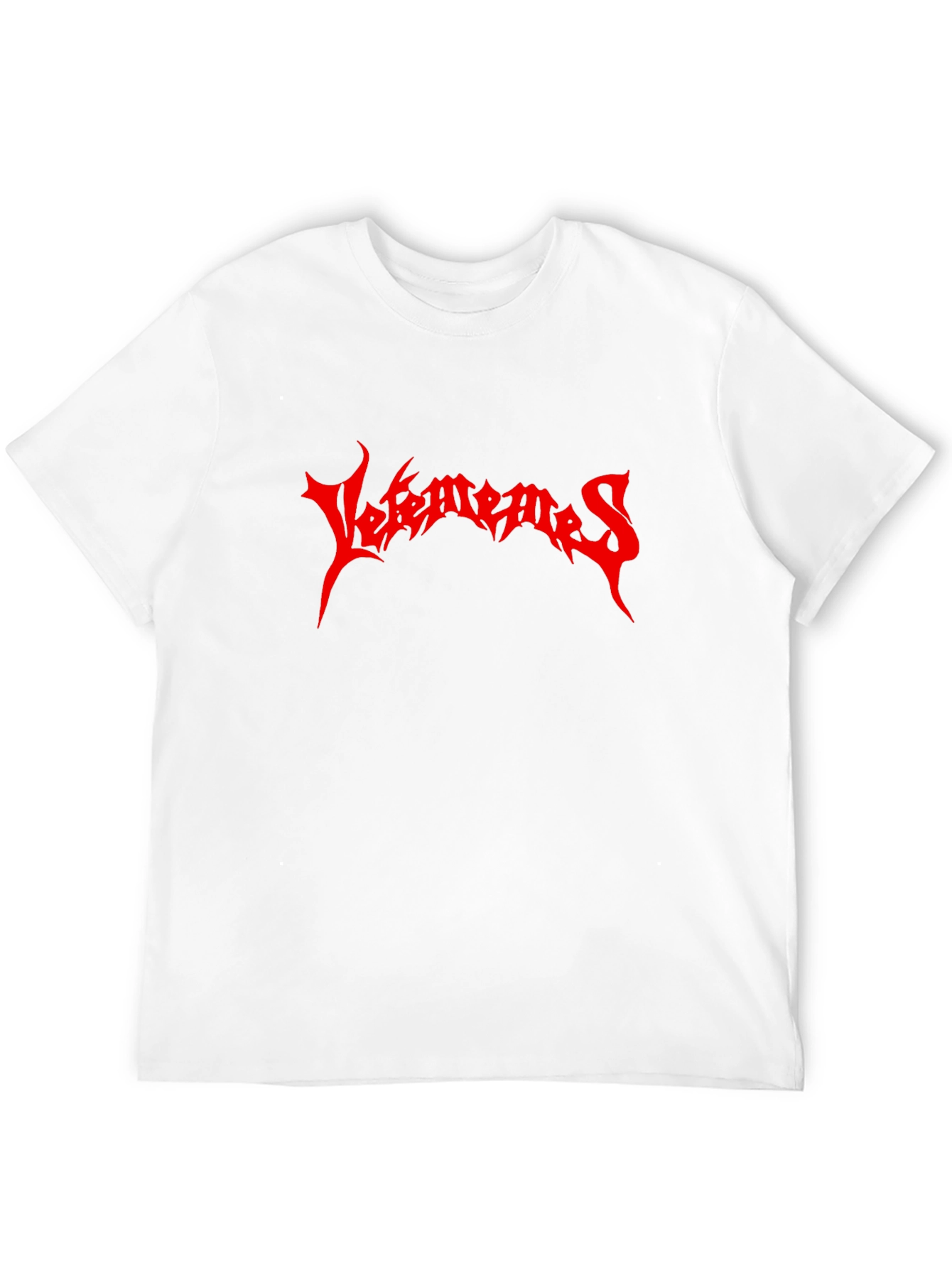Edgy Vetememes Graphic Tee - Black Cotton T-Shirt
