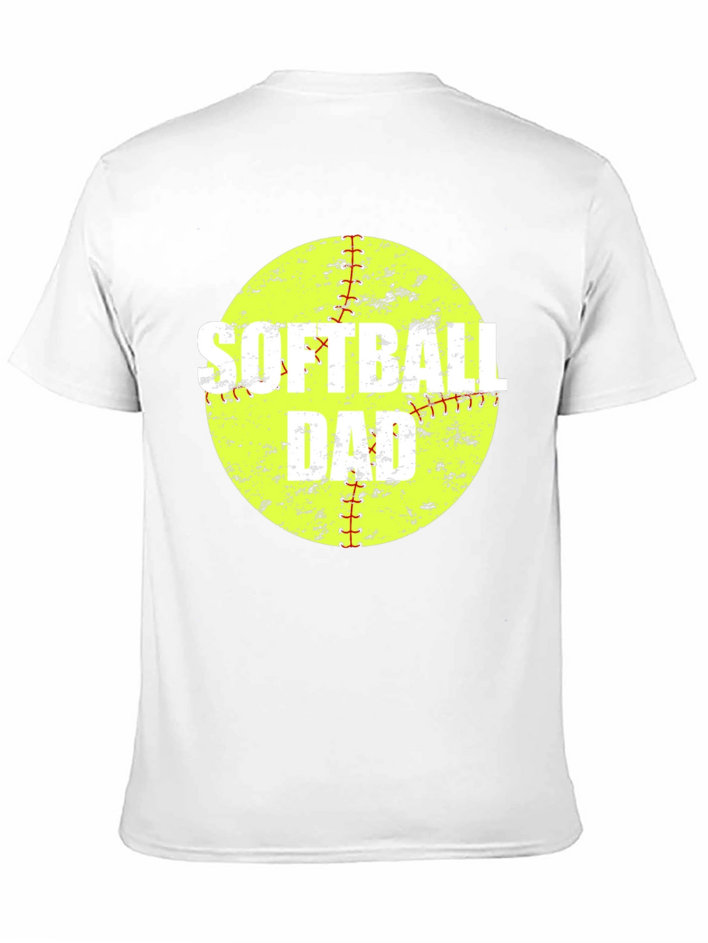Softball Dad Graphic T-Shirt - Black