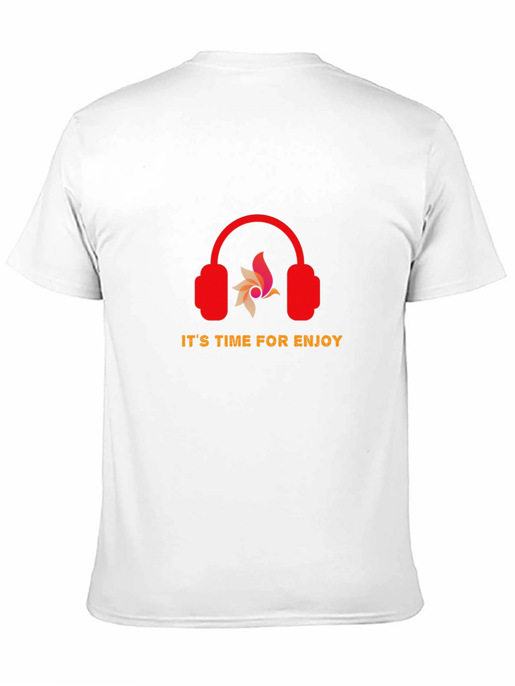 Its Time For Enjoy Graphic Tee - Black