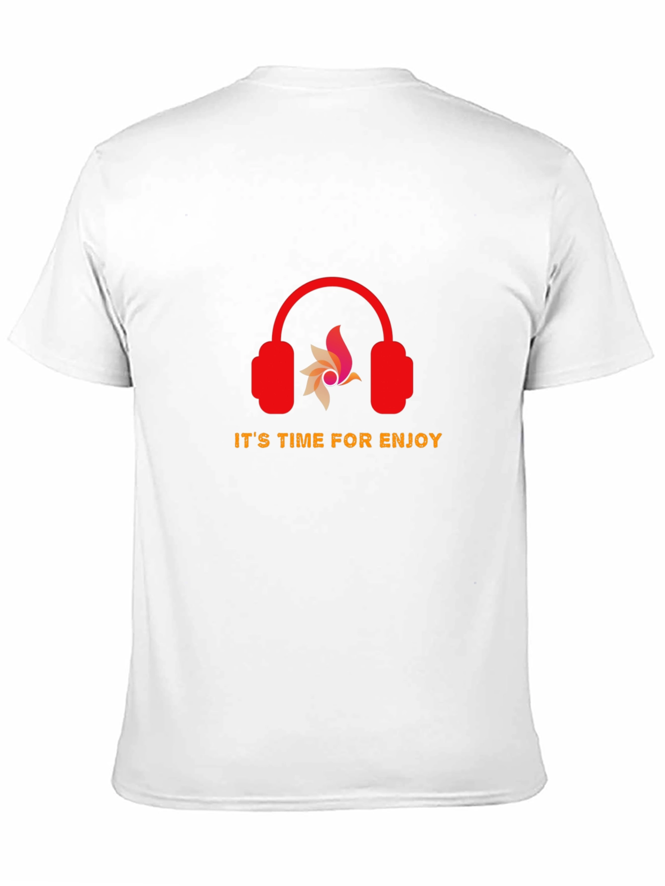 Its Time For Enjoy Graphic Tee - Black