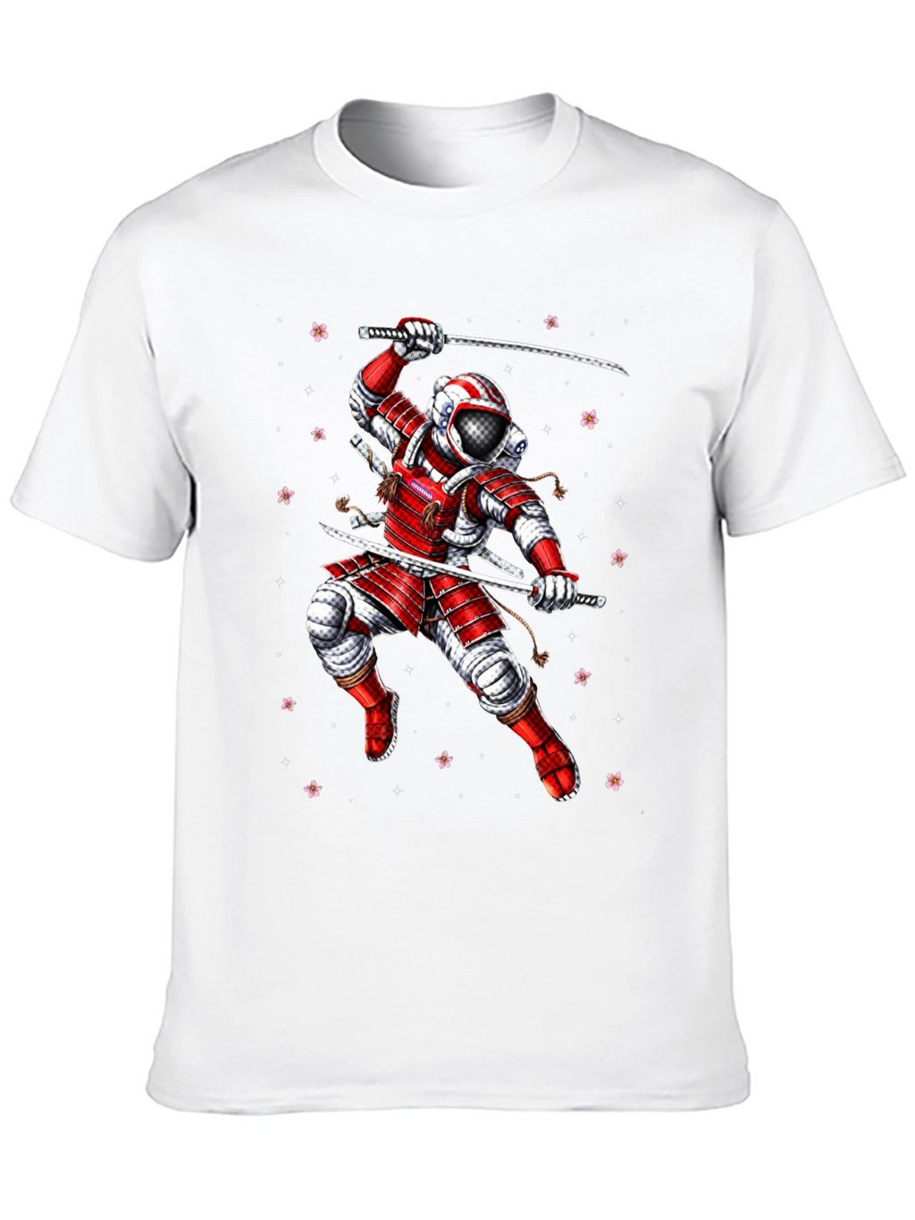 Astronaut Samurai Graphic Tee