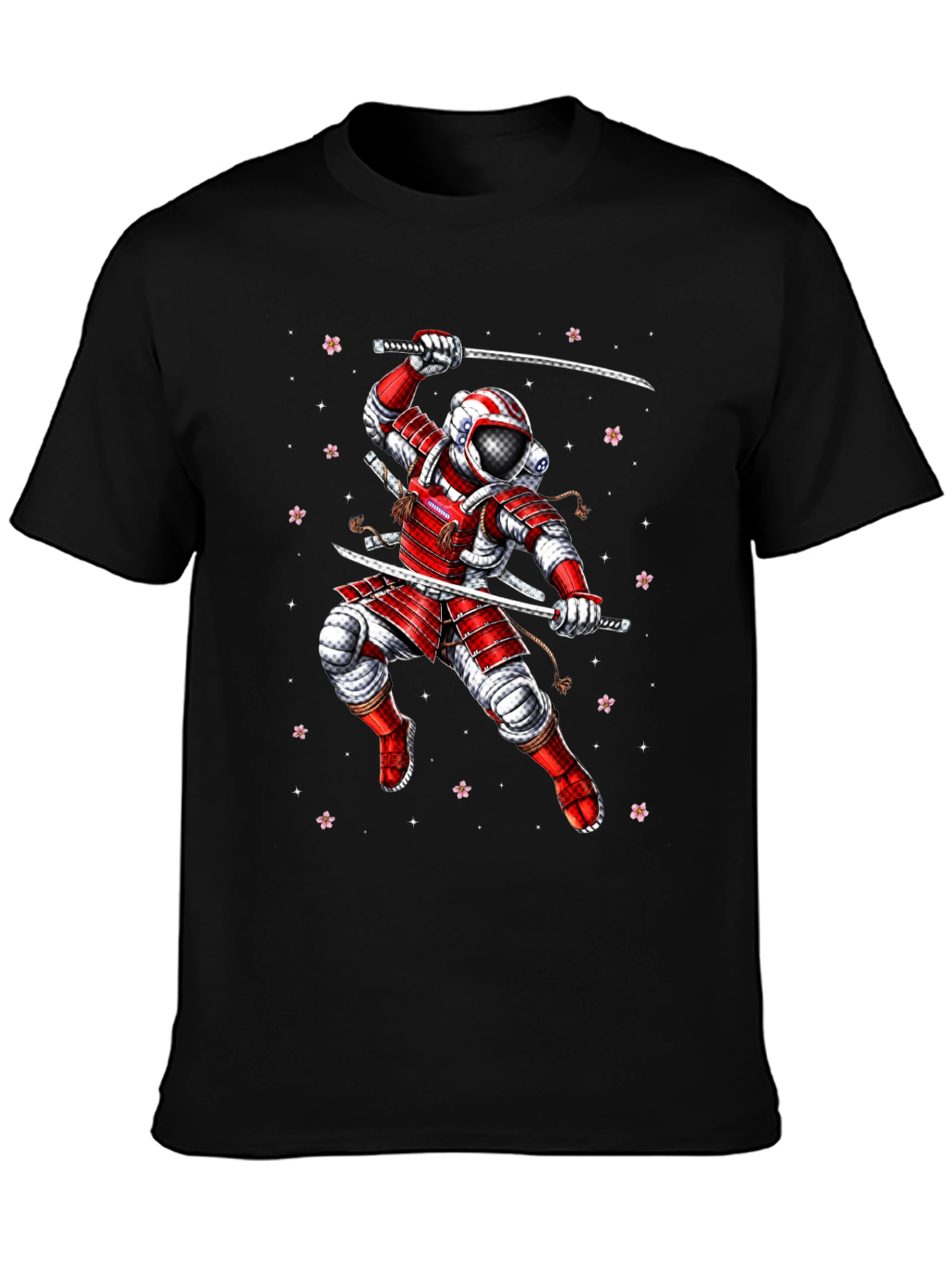 Astronaut Samurai Graphic Tee