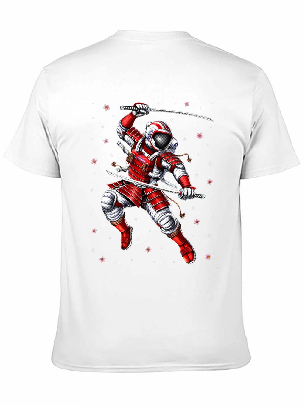 Astronaut Samurai Graphic Tee