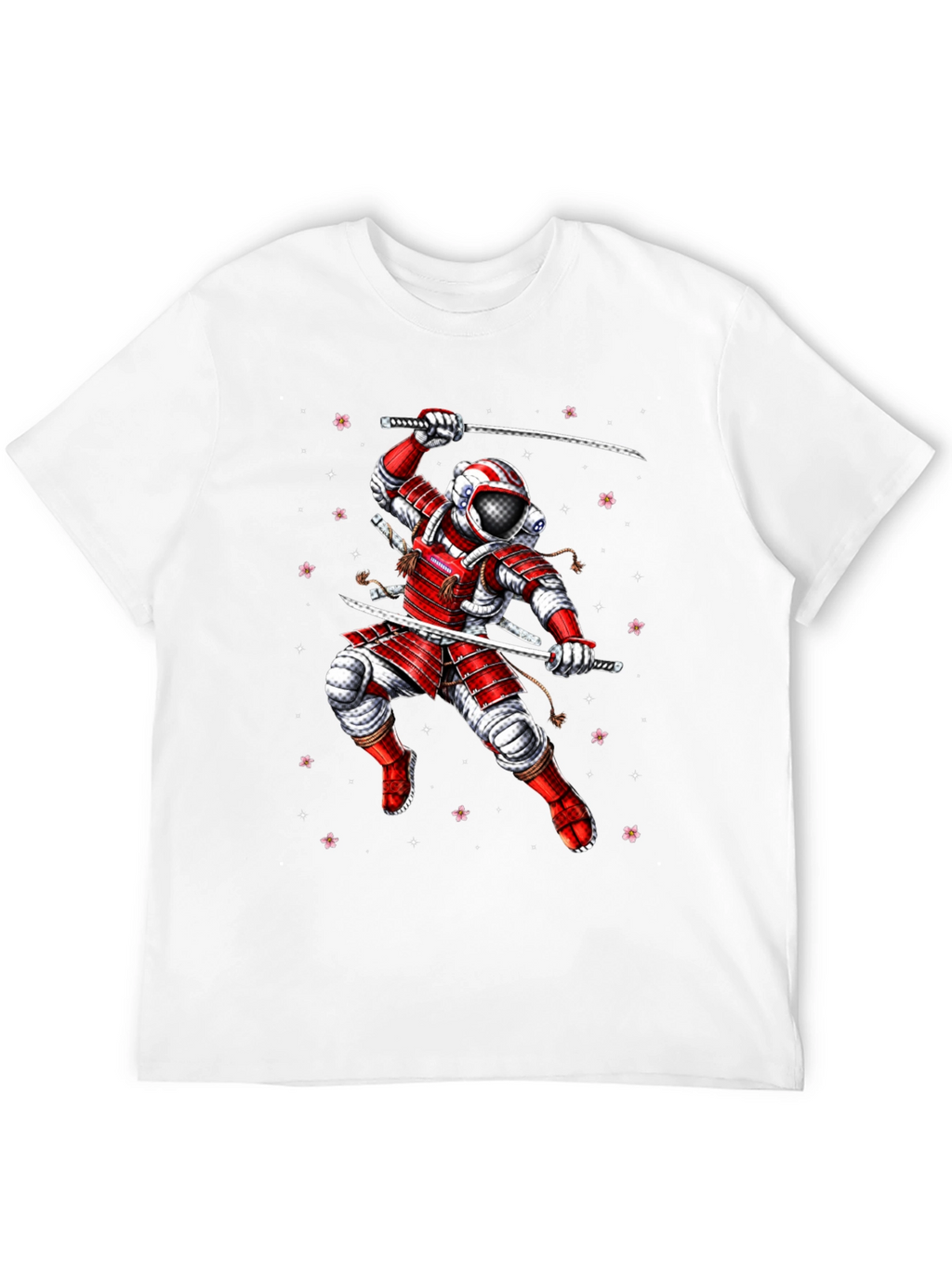 Astronaut Samurai Graphic Tee