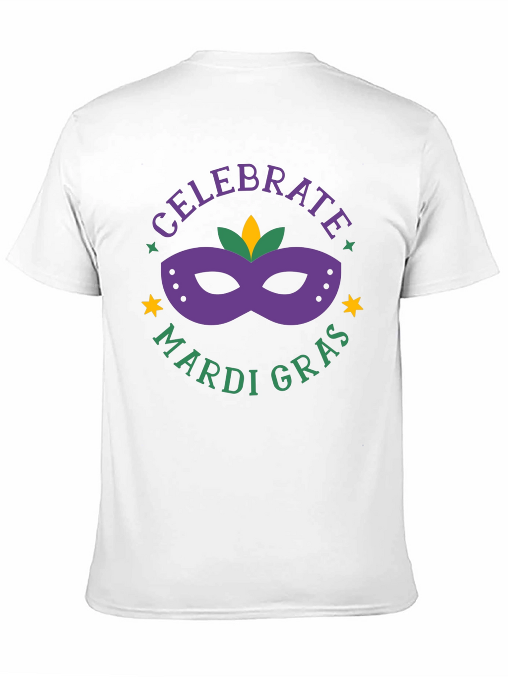 Celebrate Mardi Gras Graphic T-Shirt