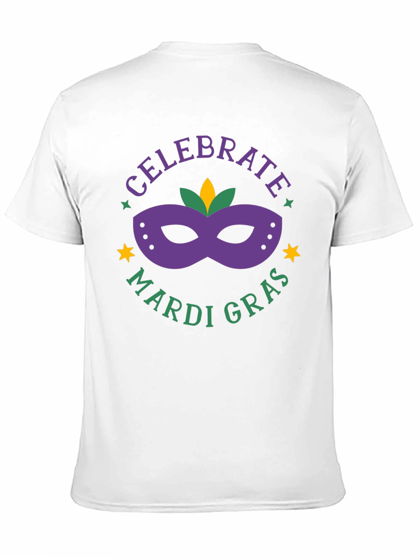 Celebrate Mardi Gras Graphic T-Shirt