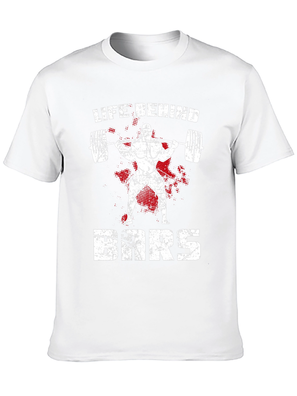Life Behind Bars Black T-Shirt - Weightlifting Gym Apparel
