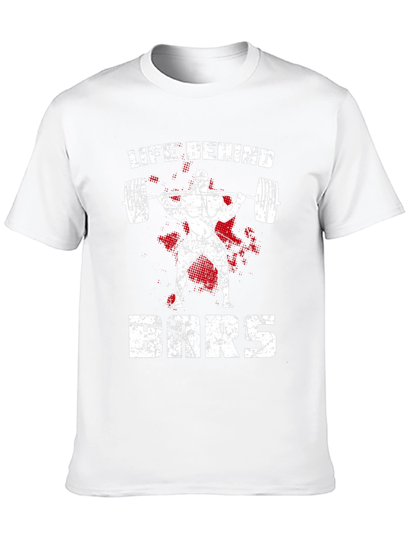 Life Behind Bars Black T-Shirt - Weightlifting Gym Apparel