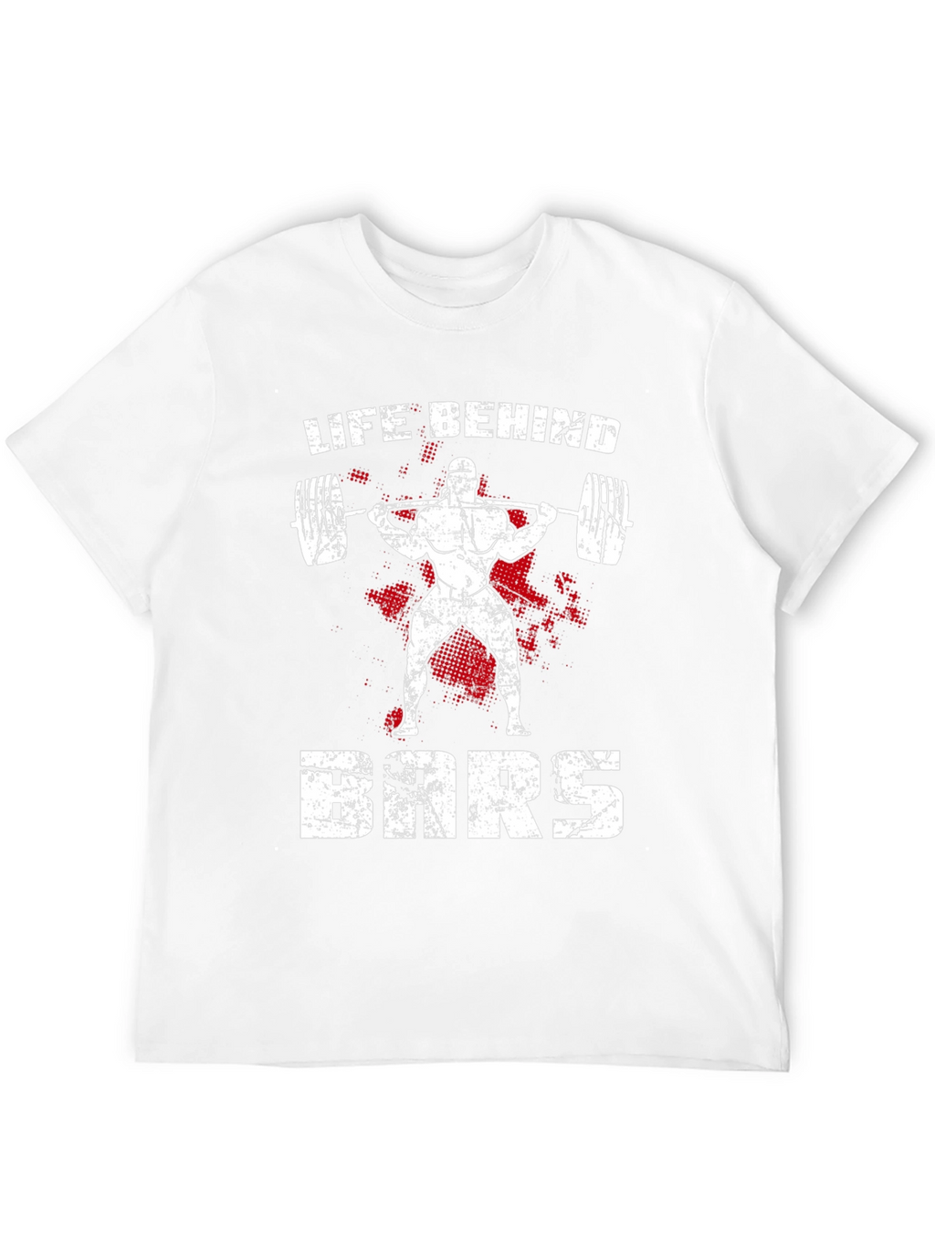 Life Behind Bars Black T-Shirt - Weightlifting Gym Apparel