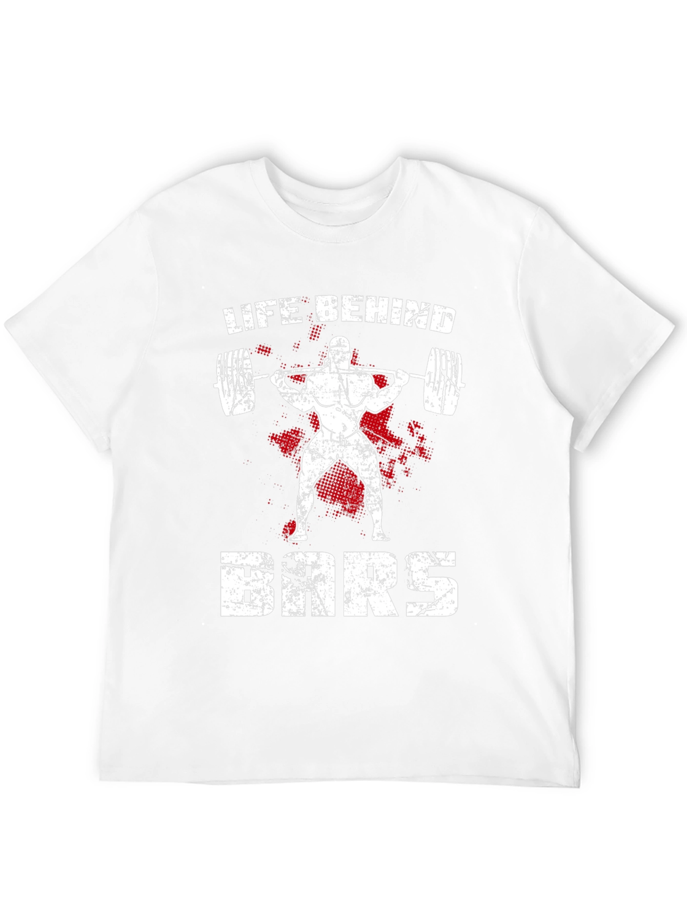 Life Behind Bars Black T-Shirt - Weightlifting Gym Apparel