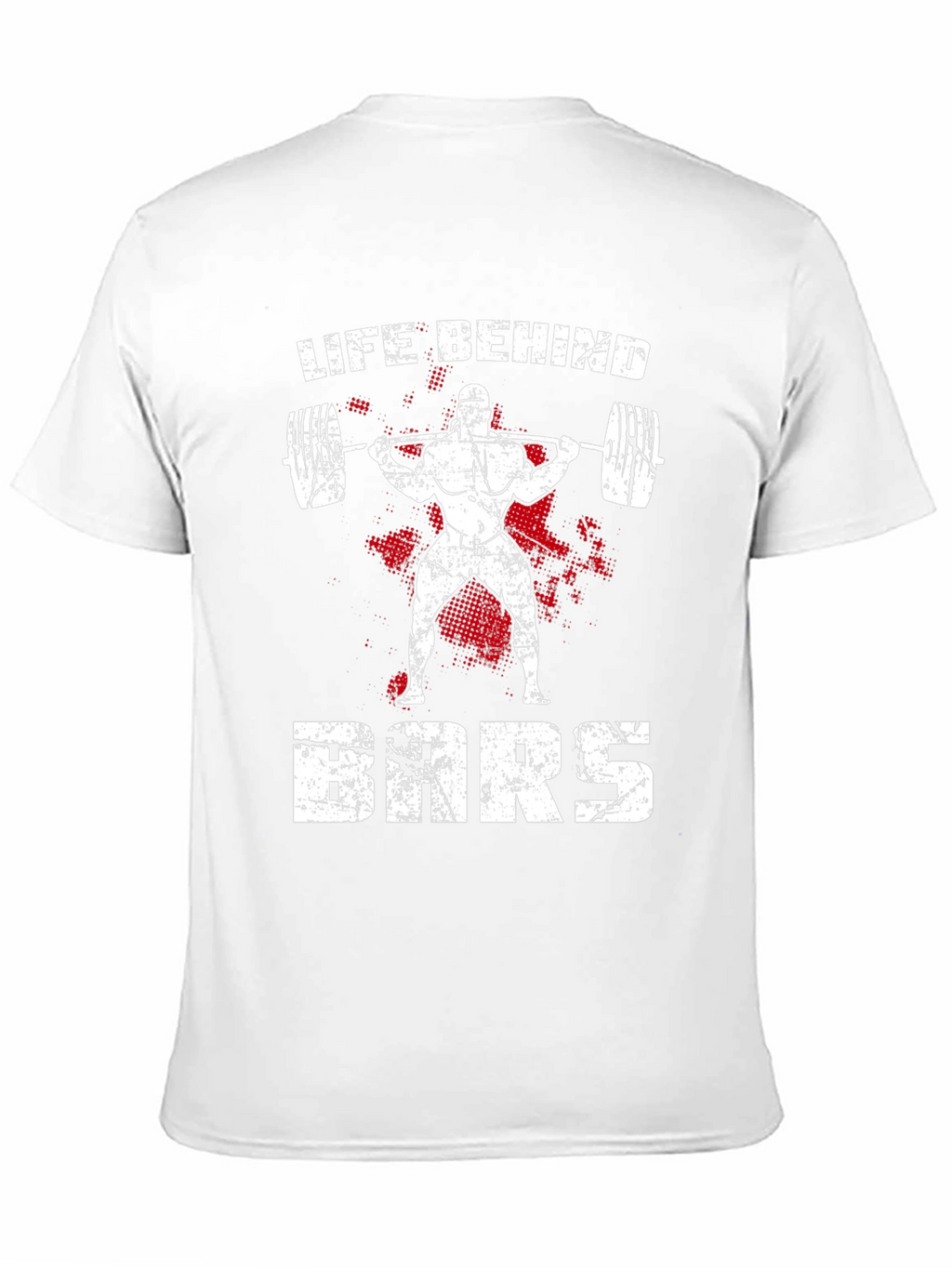 Life Behind Bars Black T-Shirt - Weightlifting Gym Apparel