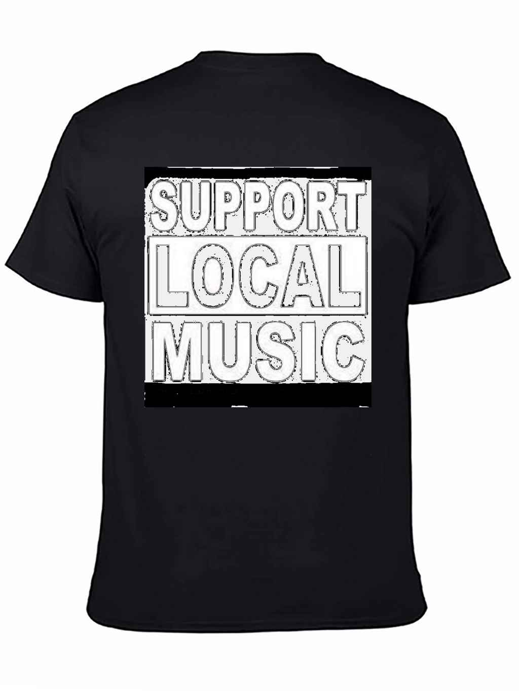 Support Local Music Graphic T-Shirt