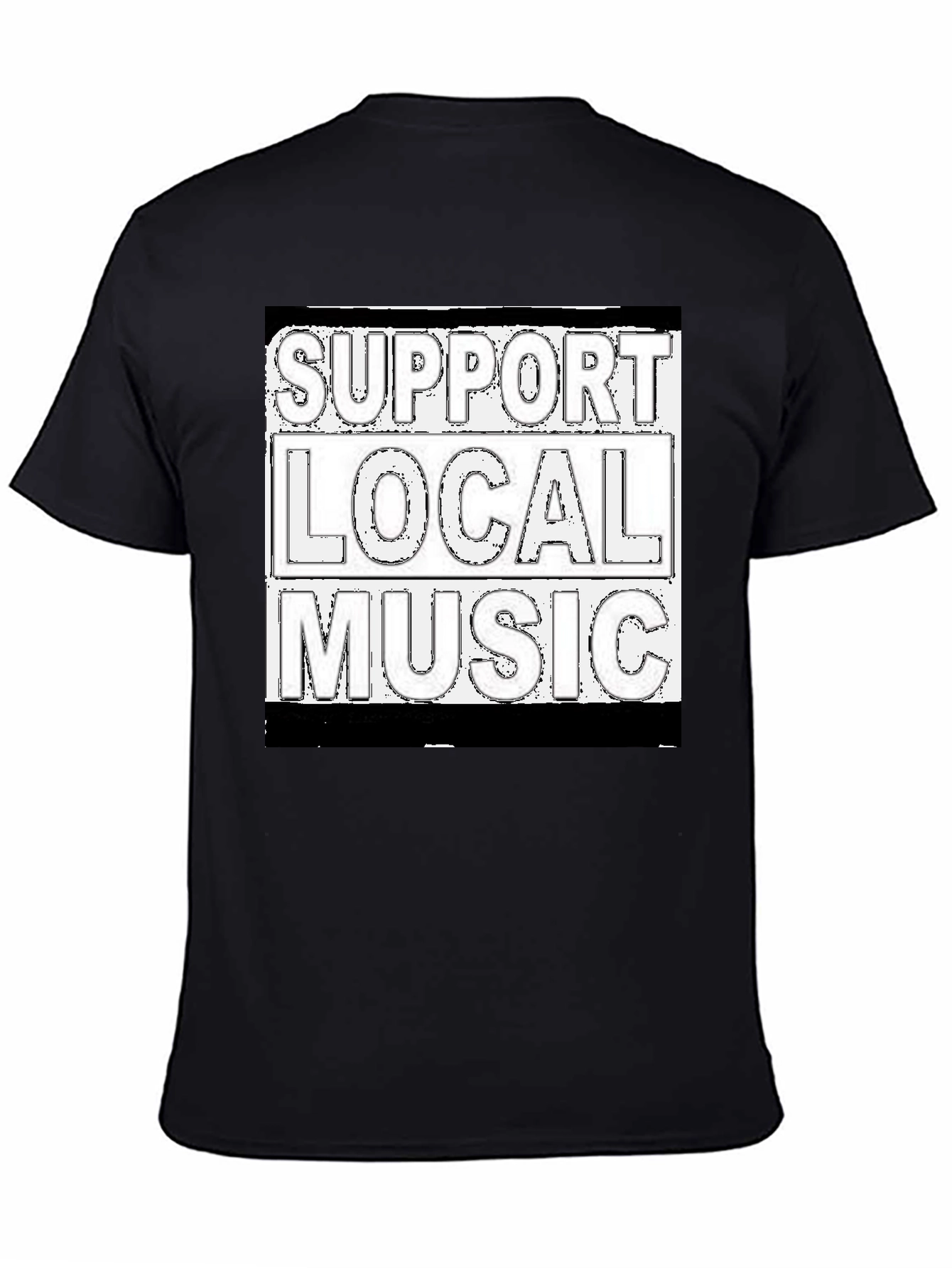 Support Local Music Graphic T-Shirt