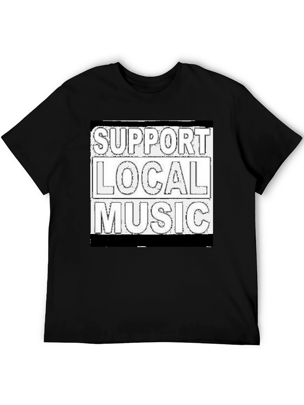 Support Local Music Graphic T-Shirt