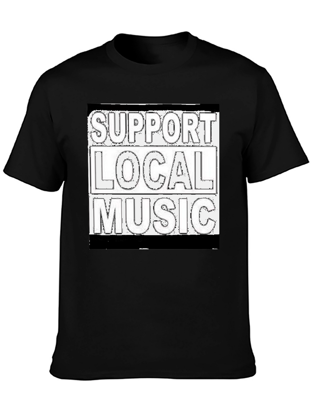 Support Local Music Graphic T-Shirt