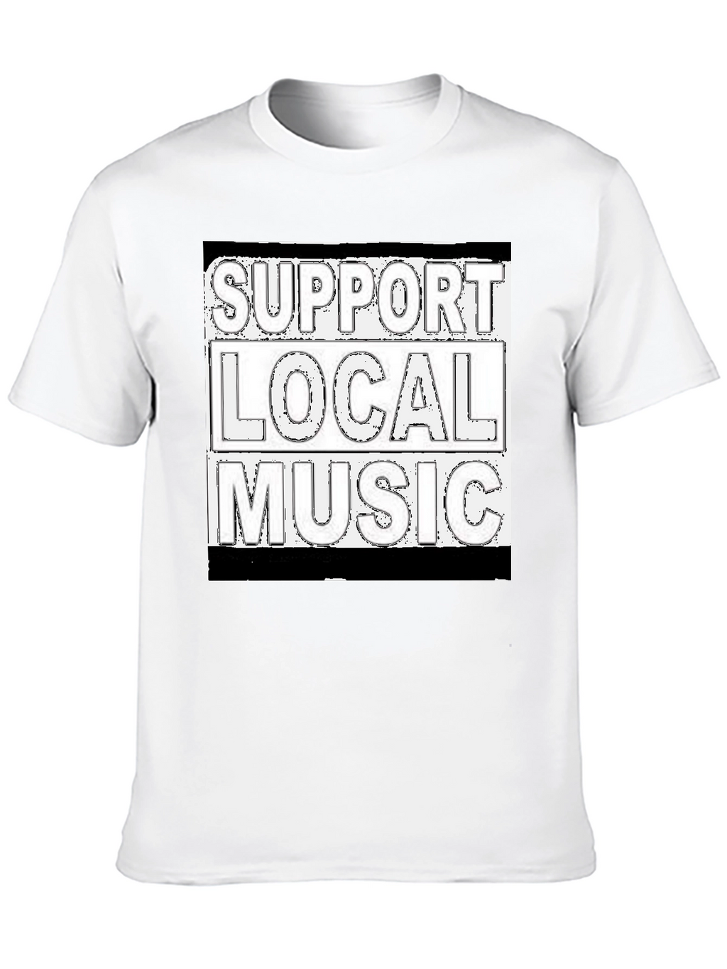 Support Local Music Graphic T-Shirt