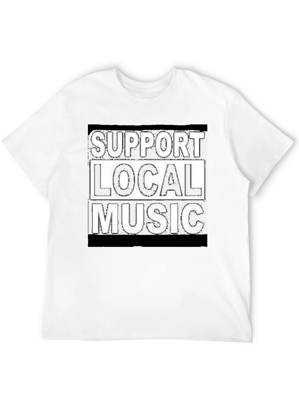 Support Local Music Graphic T-Shirt