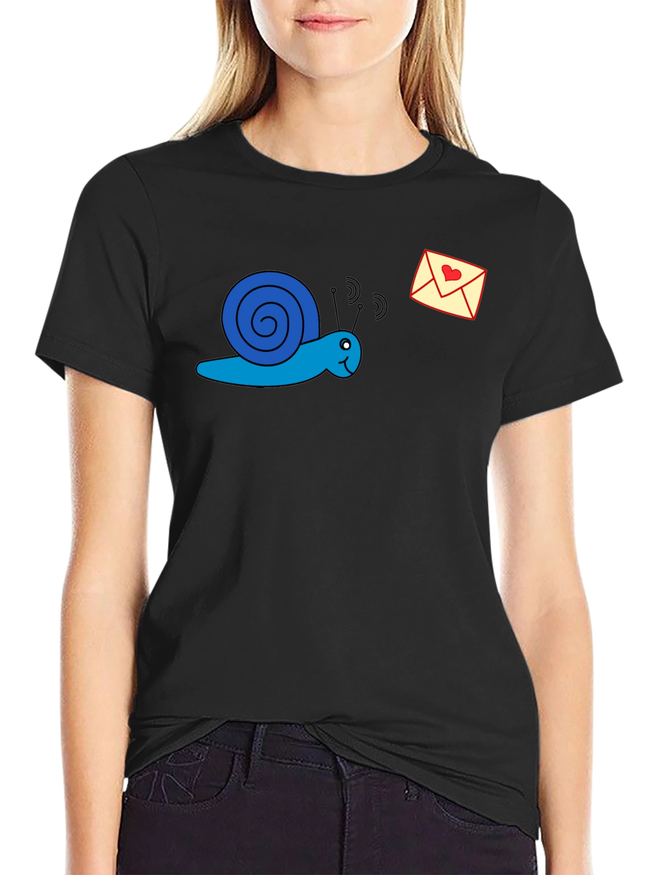 Snail Mail T-Shirt - Love Letter Delivery