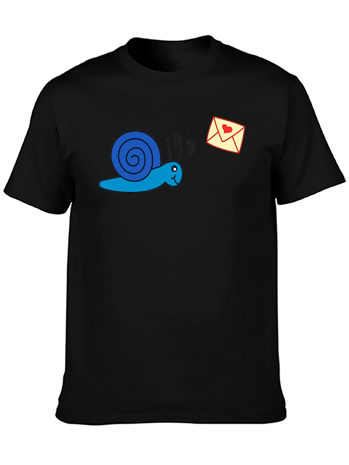 Snail Mail T-Shirt - Love Letter Delivery
