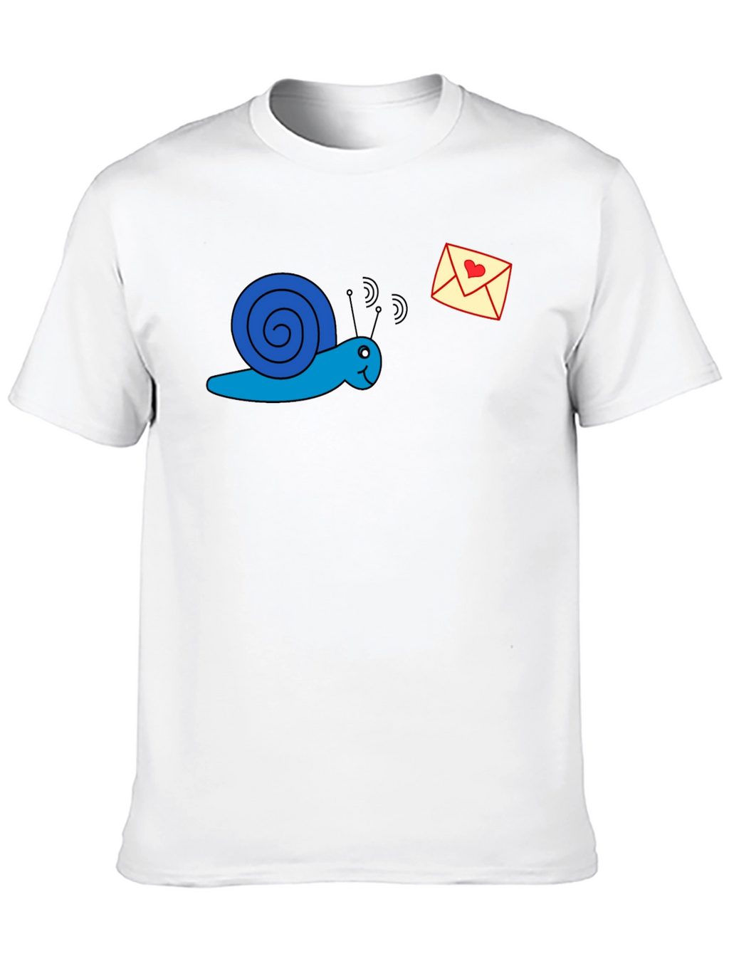 Snail Mail T-Shirt - Love Letter Delivery