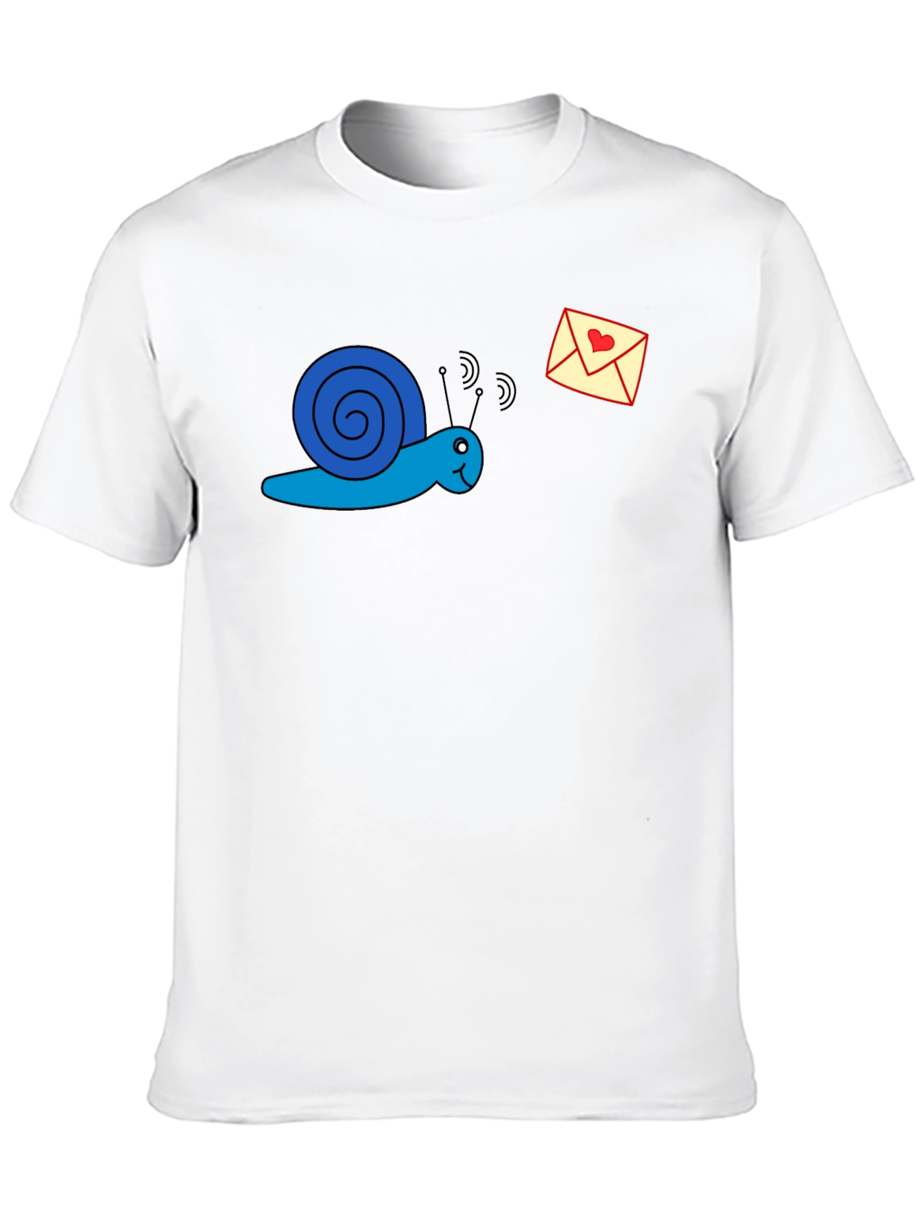 Snail Mail T-Shirt - Love Letter Delivery