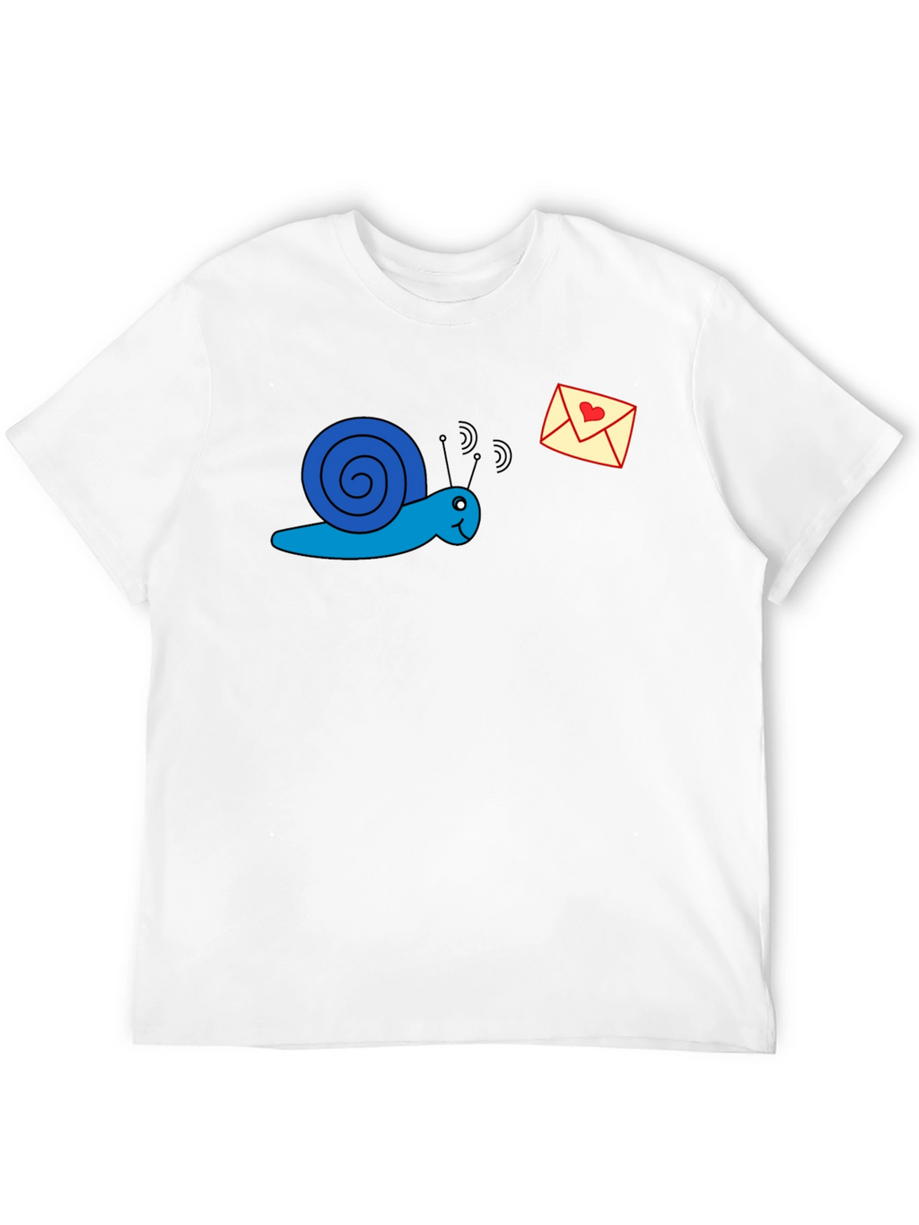 Snail Mail T-Shirt - Love Letter Delivery