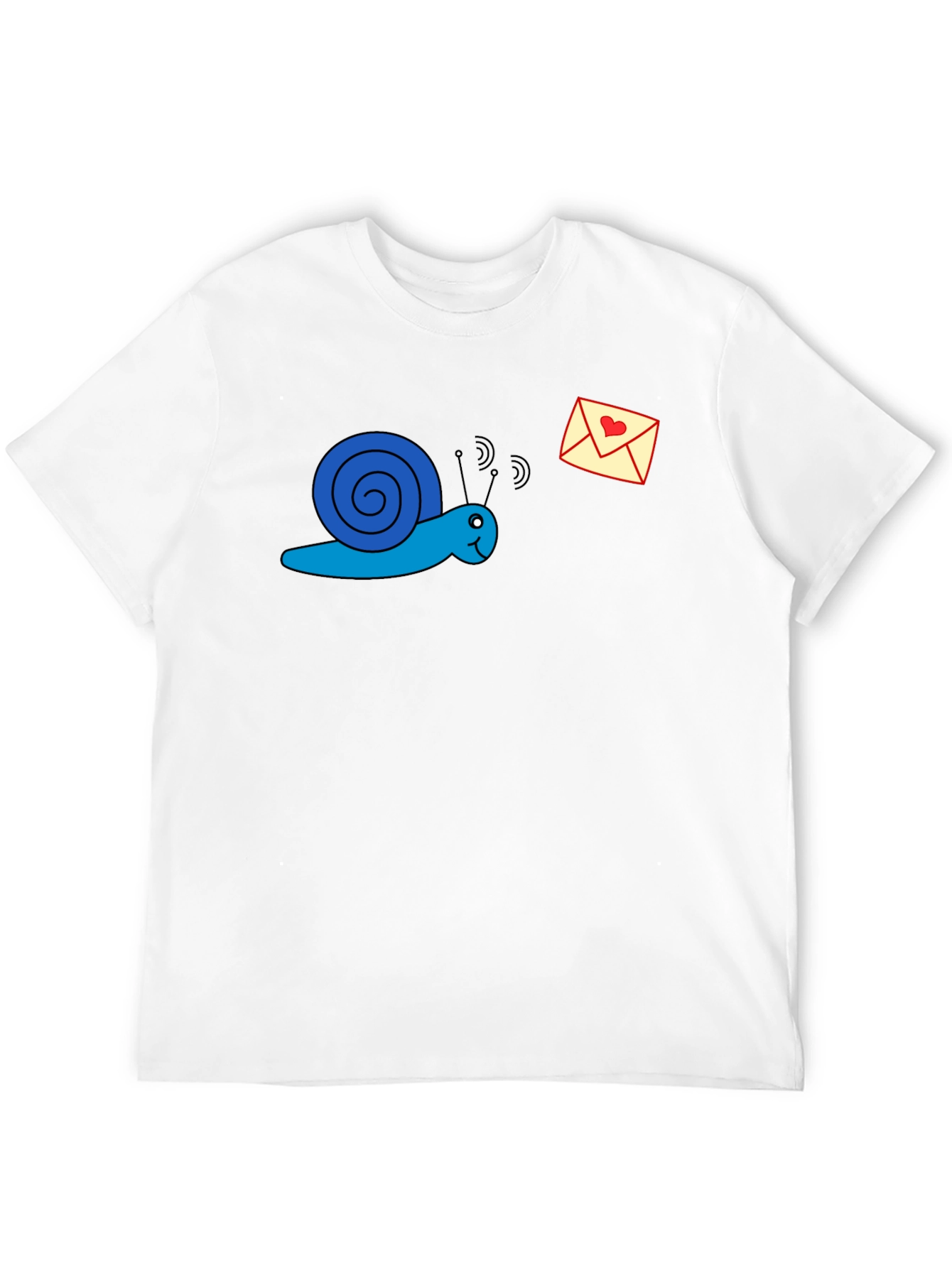 Snail Mail T-Shirt - Love Letter Delivery