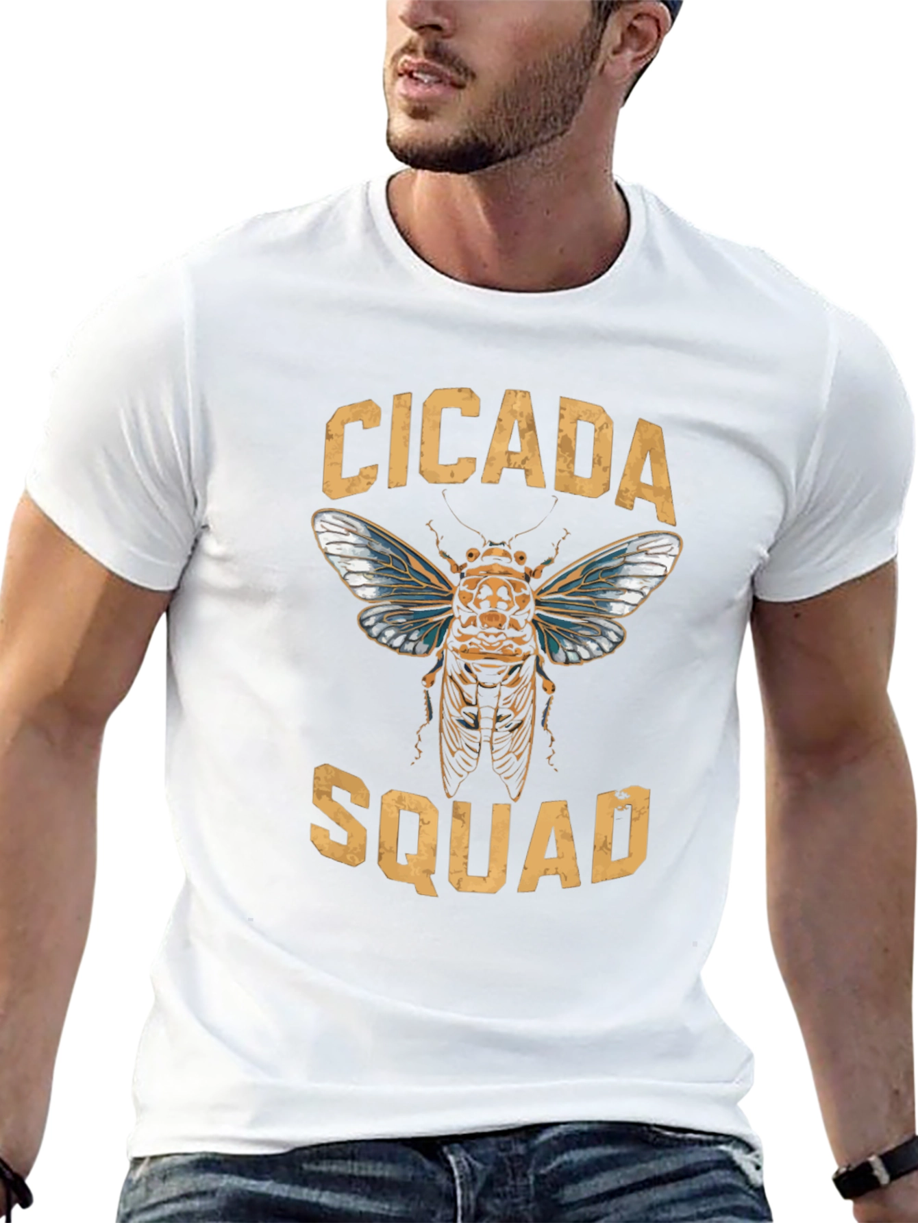 Cicada Squad T-Shirt - Insect Graphic Tee