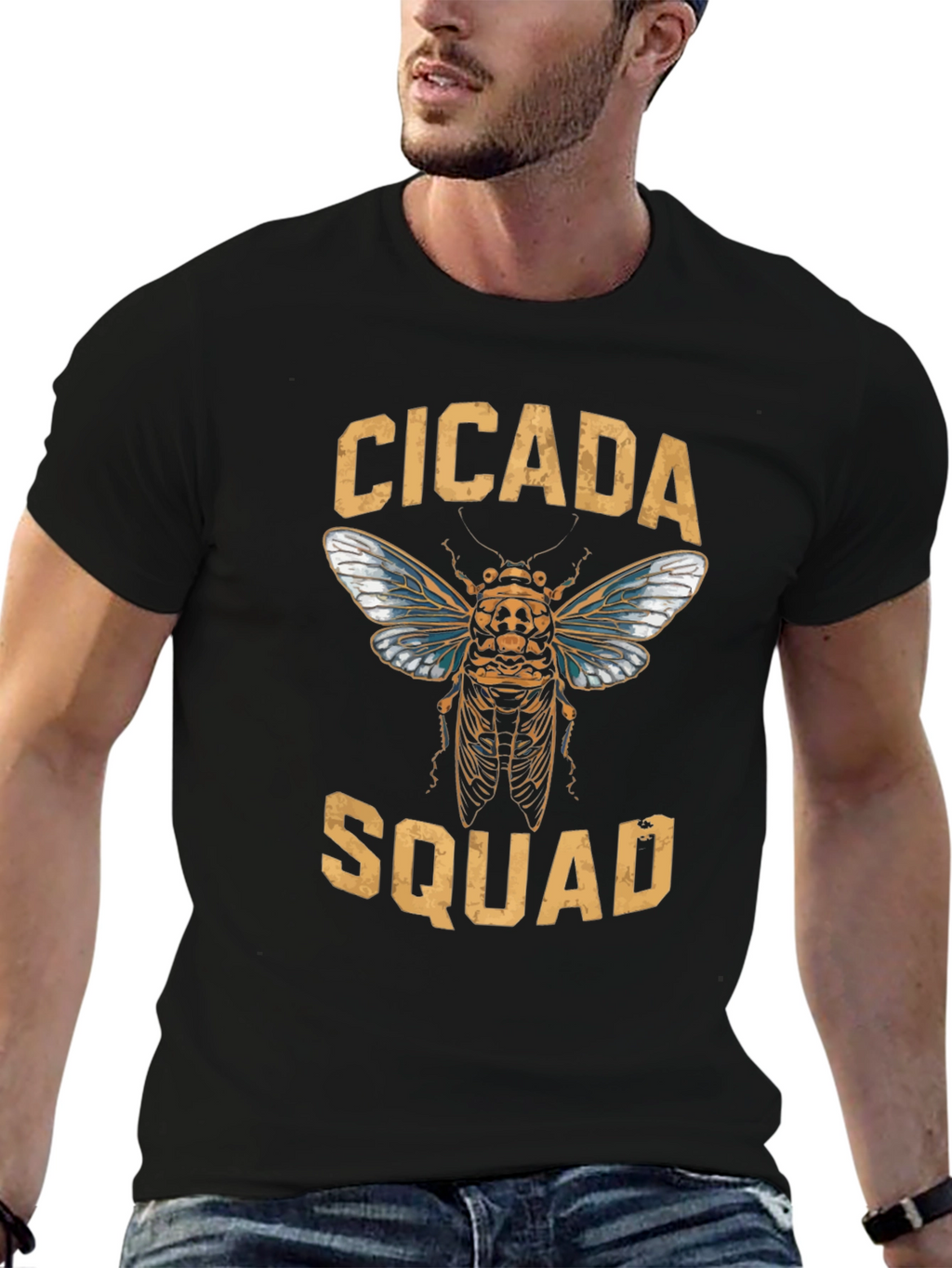 Cicada Squad T-Shirt - Insect Graphic Tee