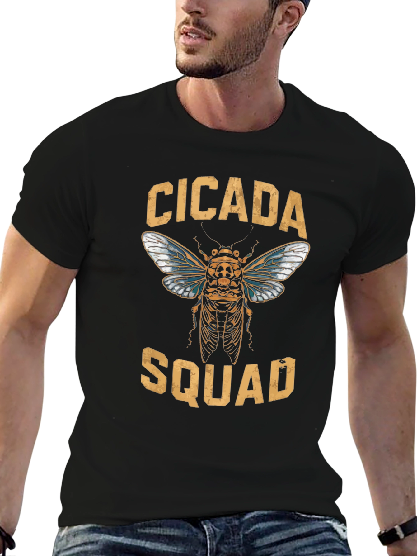 Cicada Squad T-Shirt - Insect Graphic Tee
