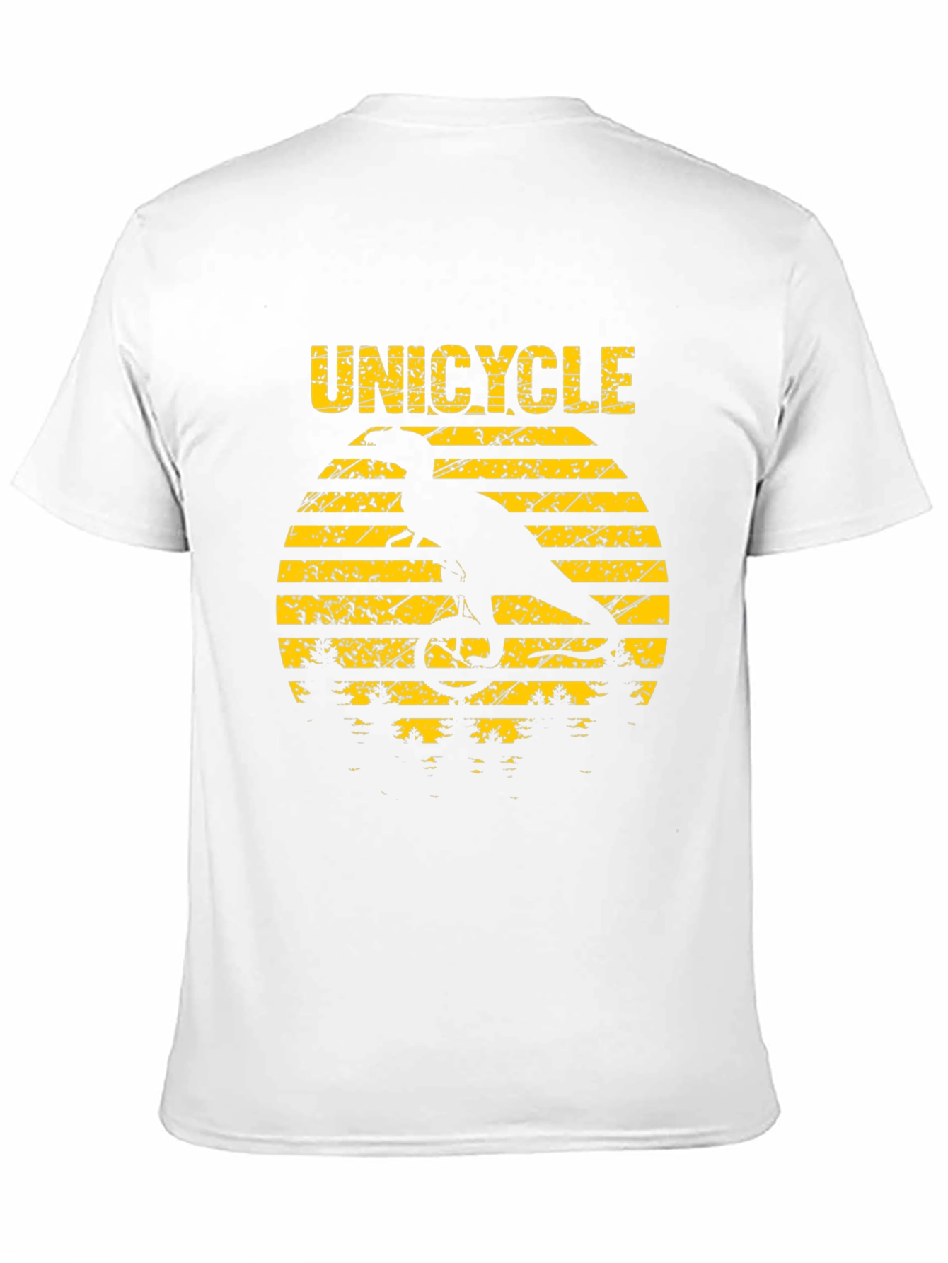 Unicycle Dinosaur T-Shirt - Funny Graphic Tee