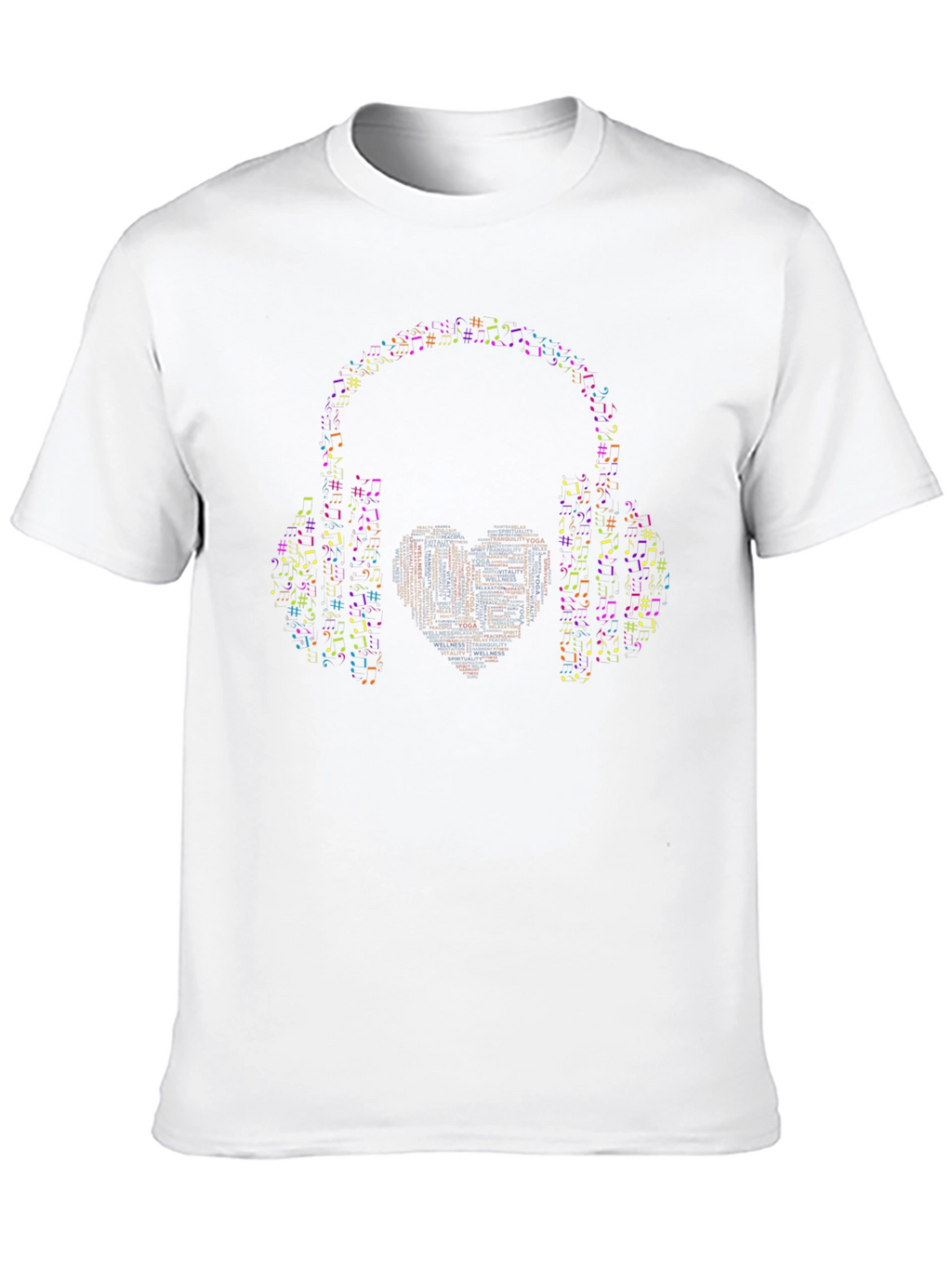 Music Lovers T-Shirt - Headphones Heart