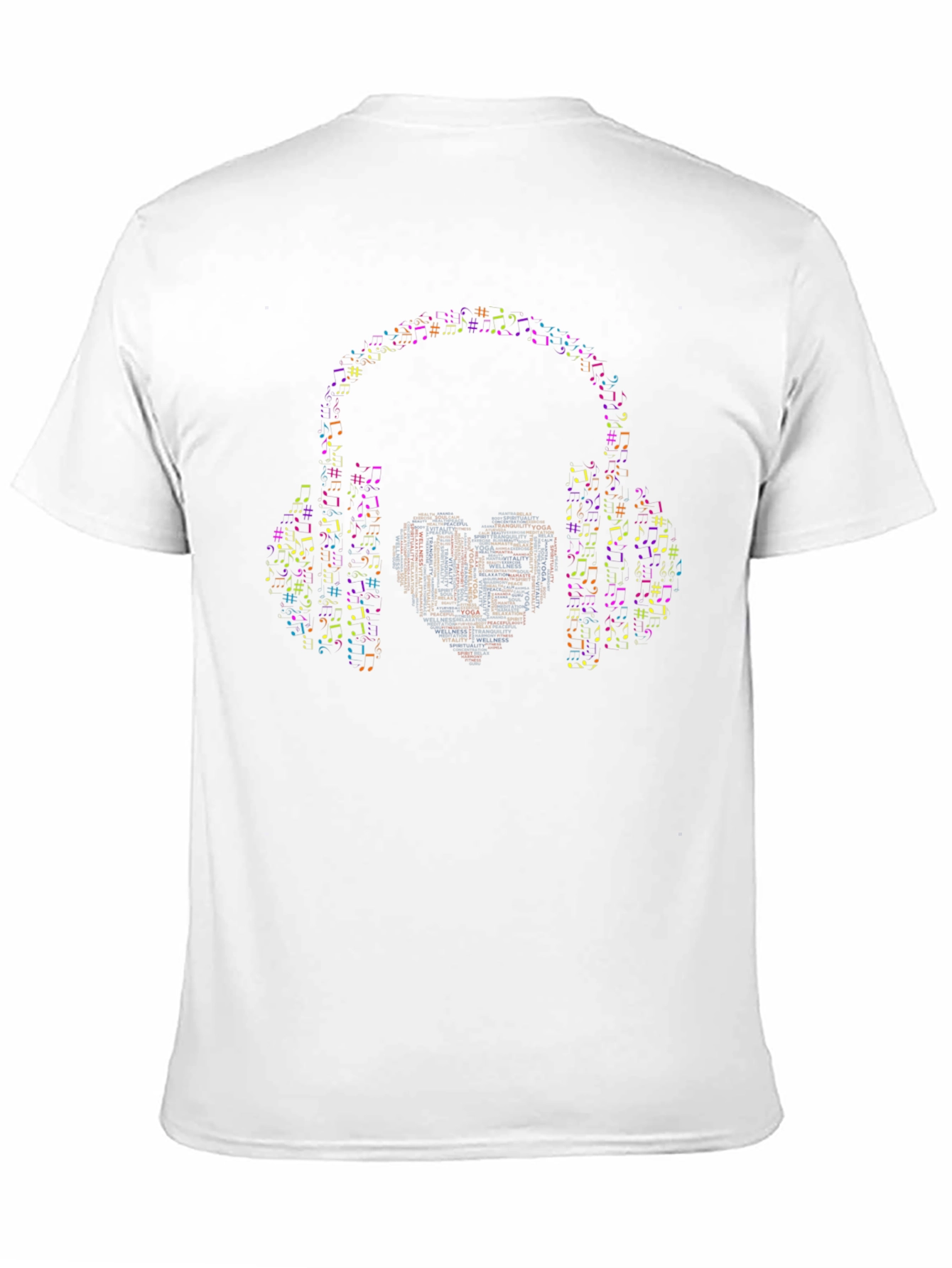Music Lovers T-Shirt - Headphones Heart