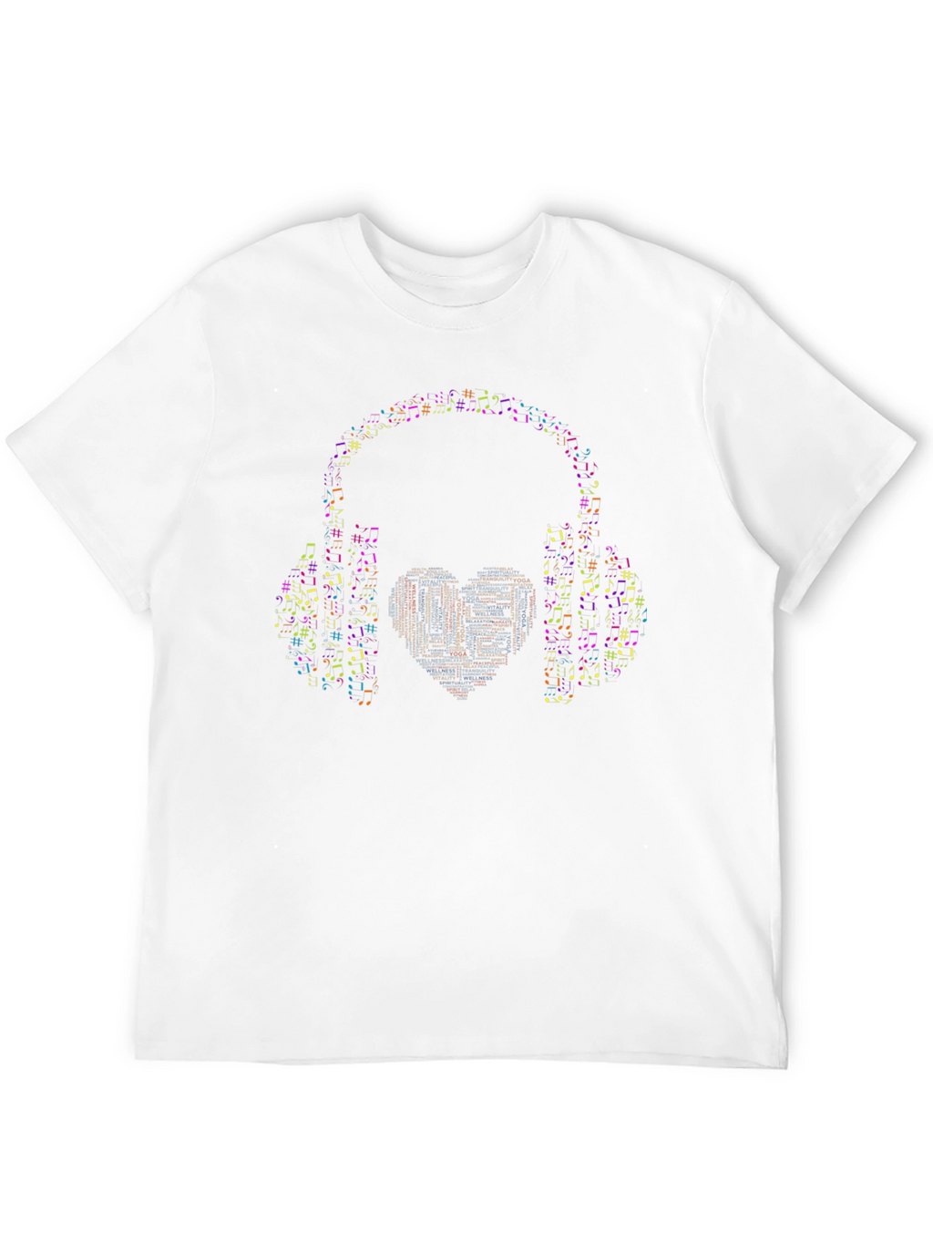 Music Lovers T-Shirt - Headphones Heart