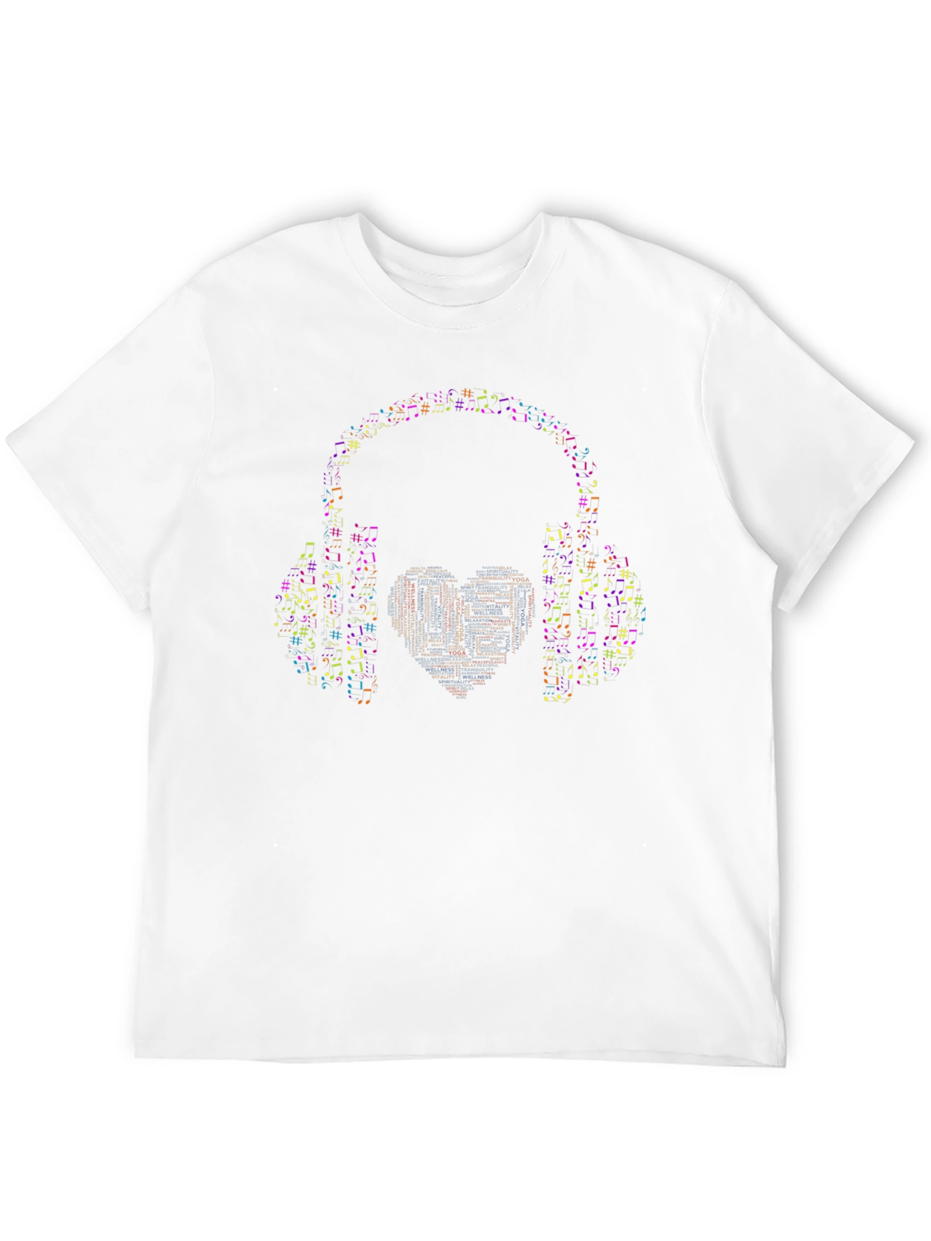 Music Lovers T-Shirt - Headphones Heart