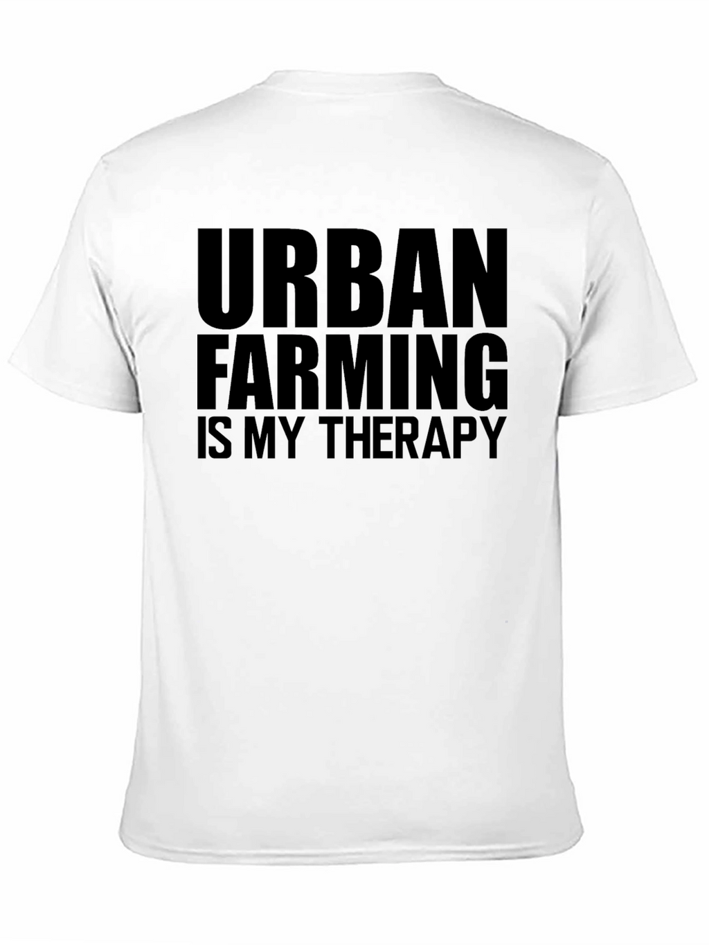 Urban Farming Therapy Black Tee
