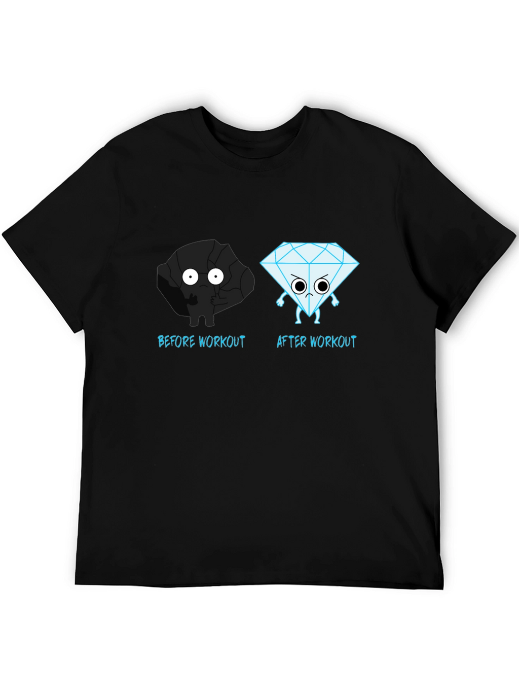 Workout Transformation Tee: Coal to Diamond