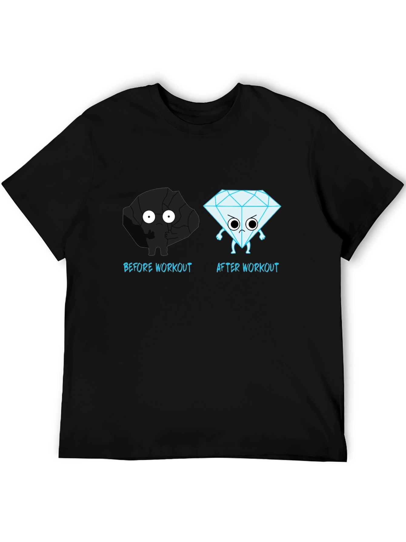 Workout Transformation Tee: Coal to Diamond
