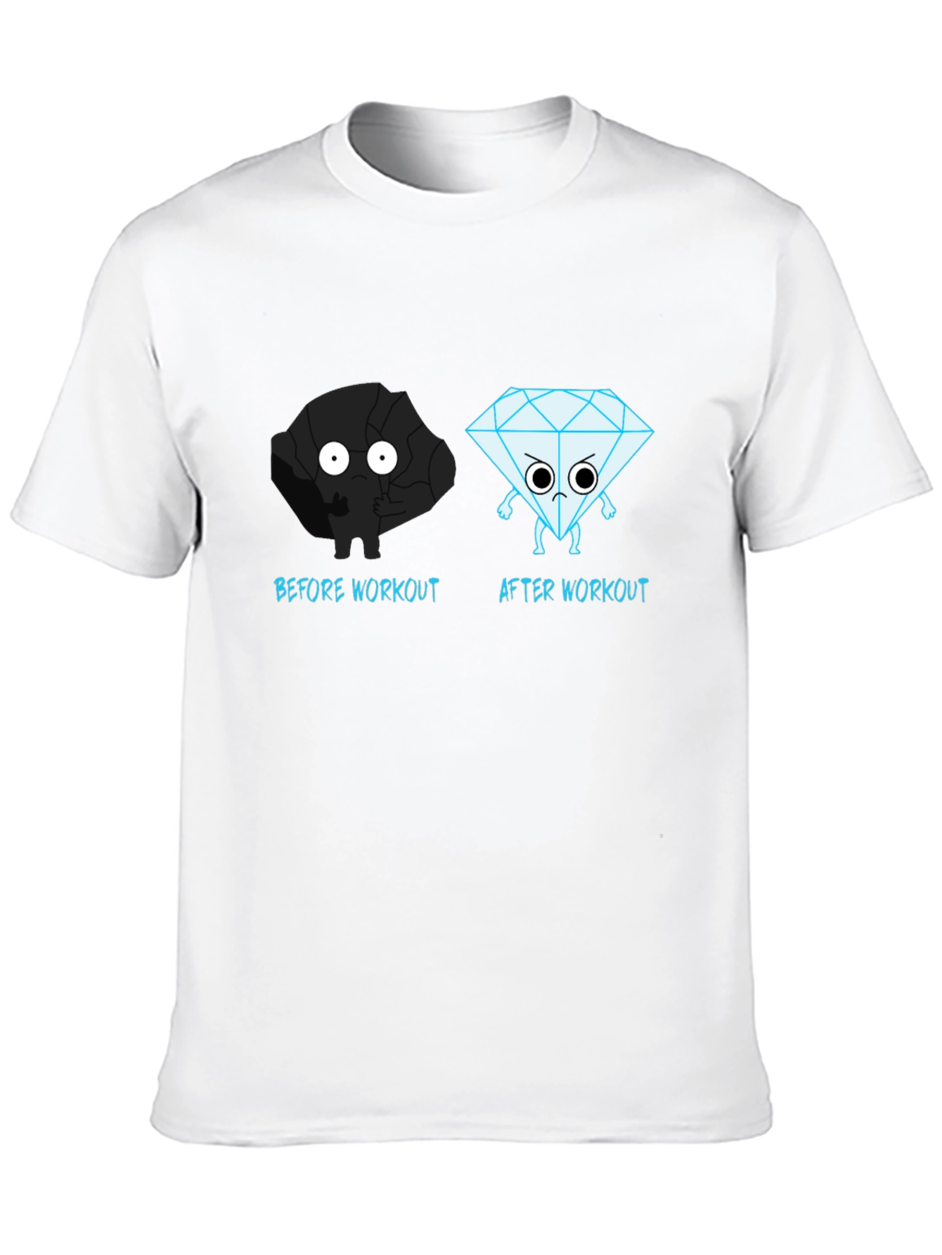 Workout Transformation Tee: Coal to Diamond