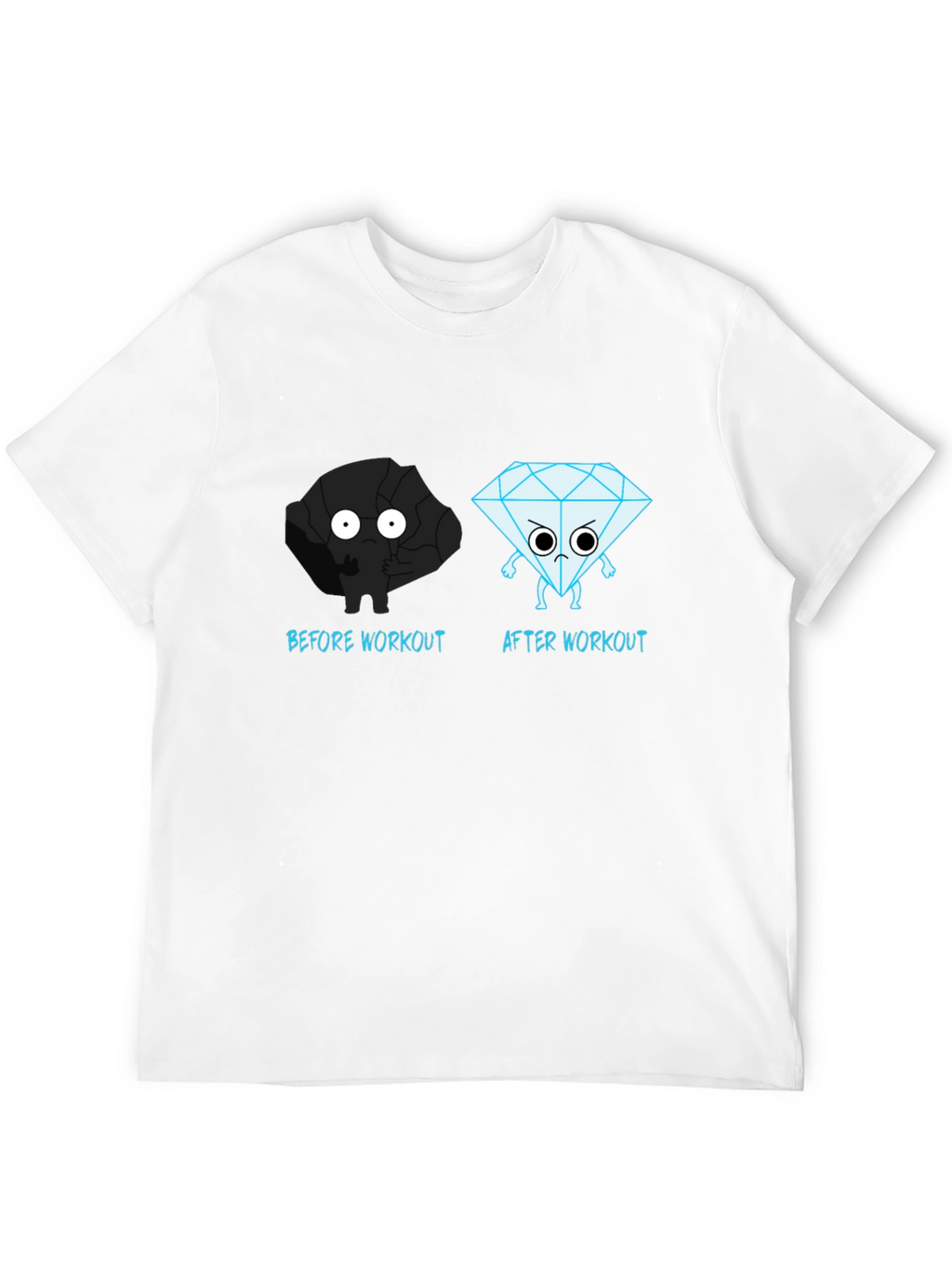 Workout Transformation Tee: Coal to Diamond