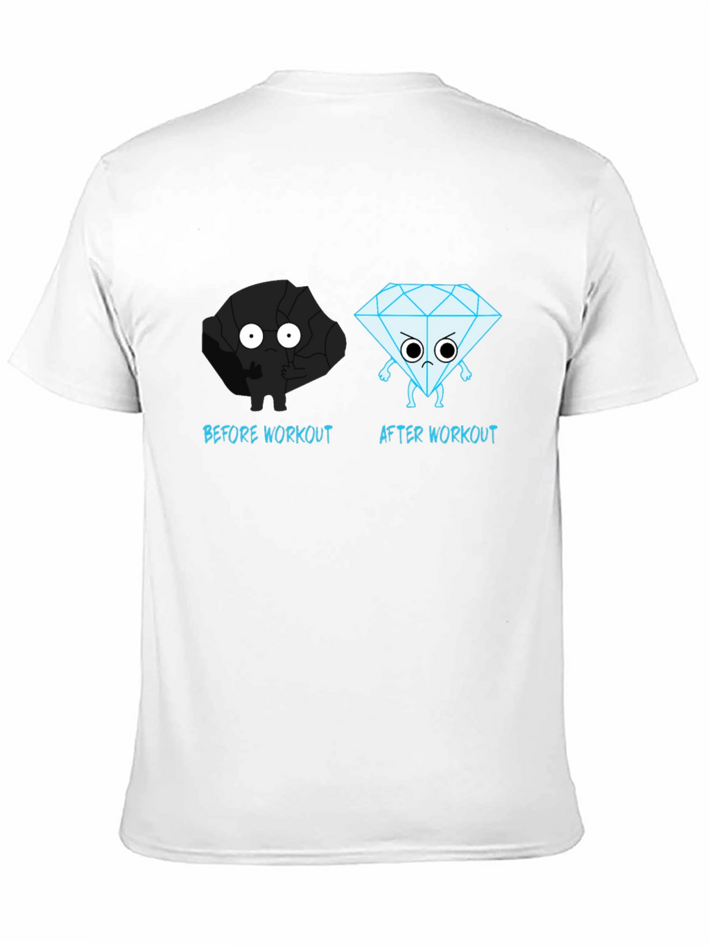 Workout Transformation Tee: Coal to Diamond