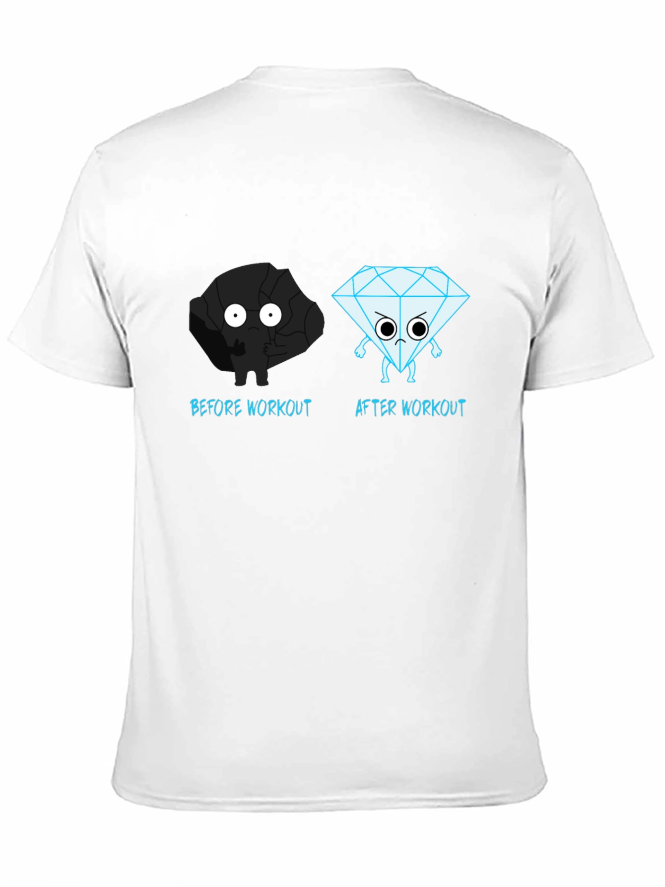 Workout Transformation Tee: Coal to Diamond