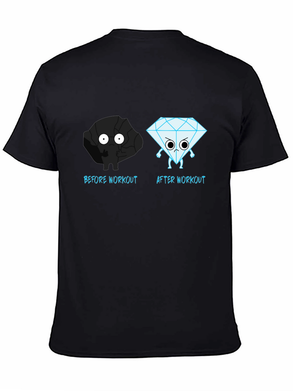 Workout Transformation Tee: Coal to Diamond
