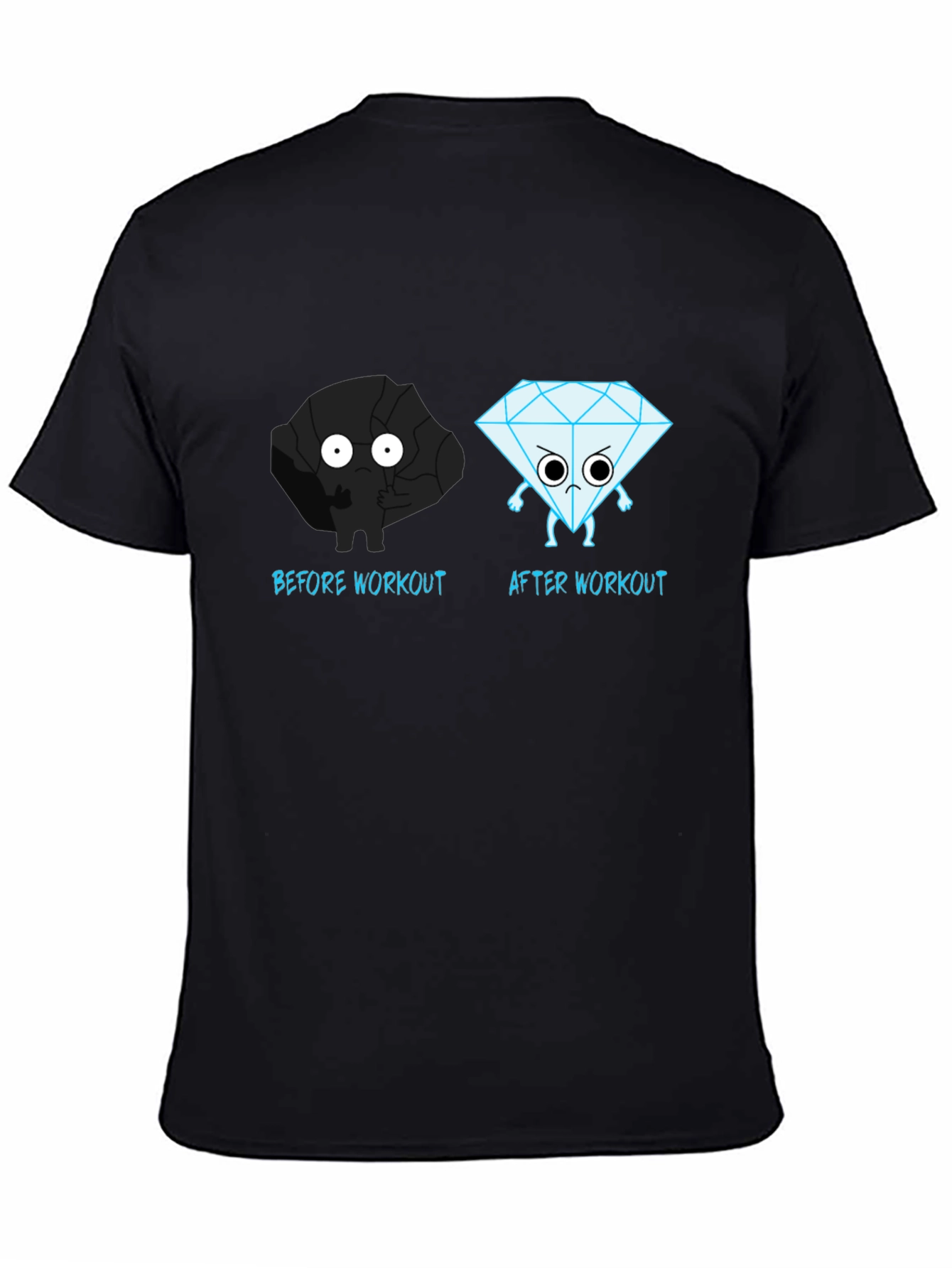 Workout Transformation Tee: Coal to Diamond