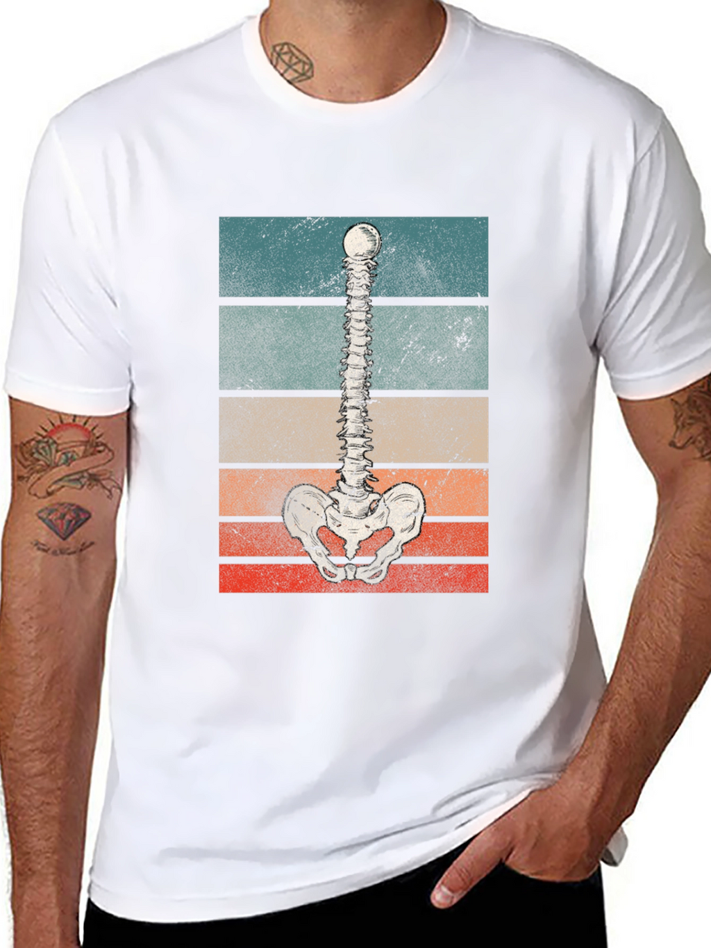 Retro Spine & Pelvis T-Shirt