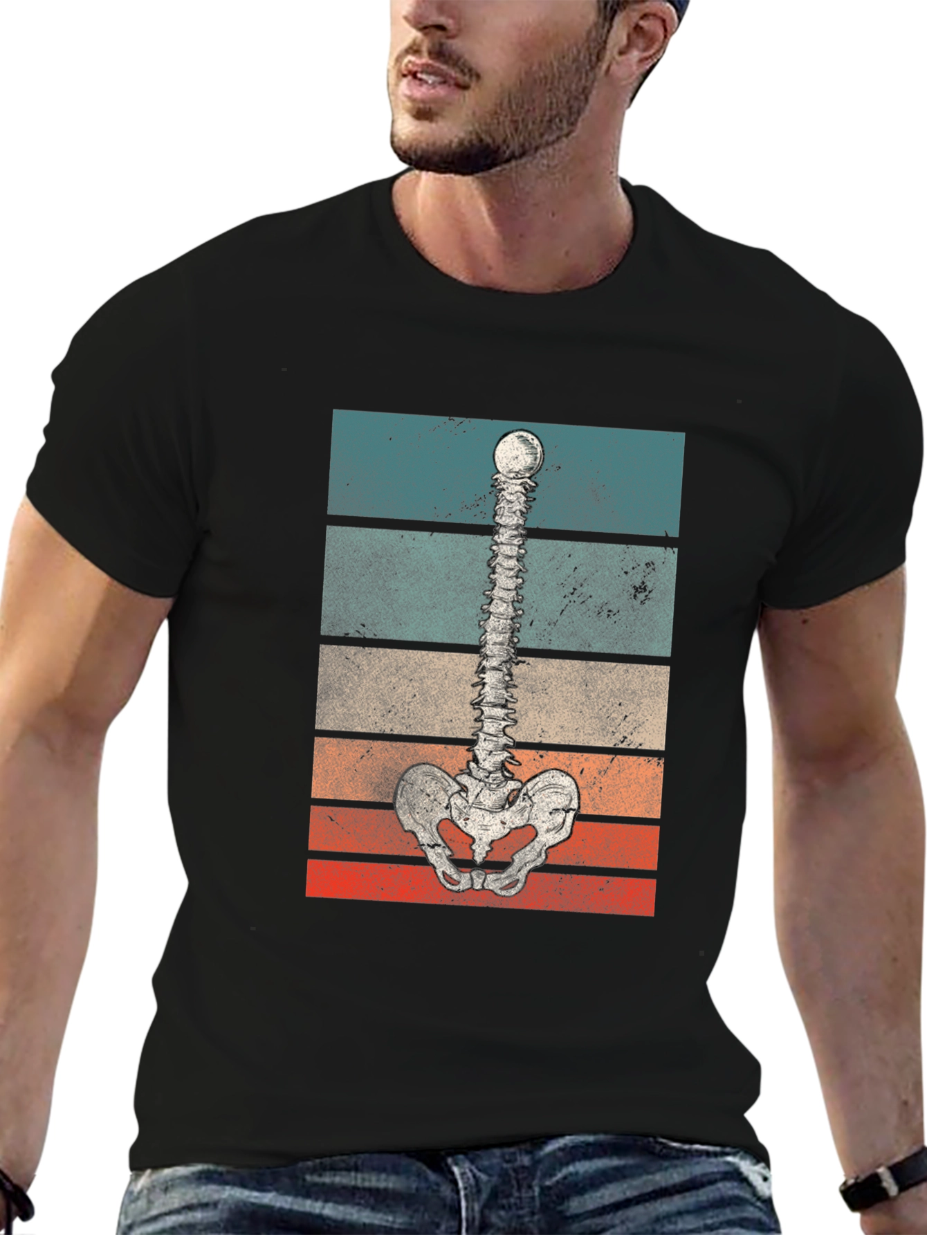 Retro Spine & Pelvis T-Shirt