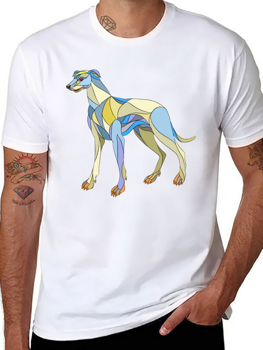Dog Breed T-Shirt - Artistic Design