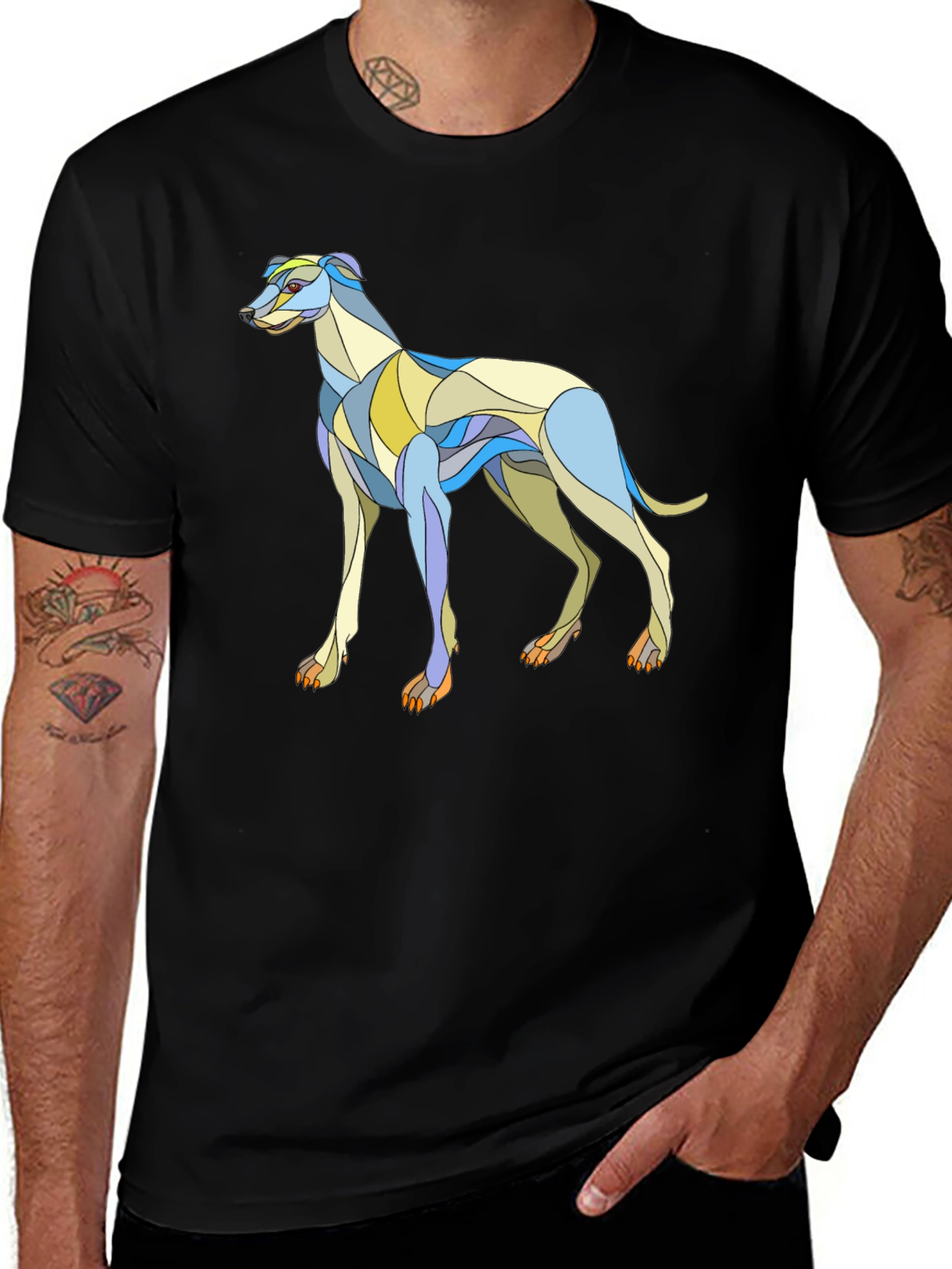 Dog Breed T-Shirt - Artistic Design