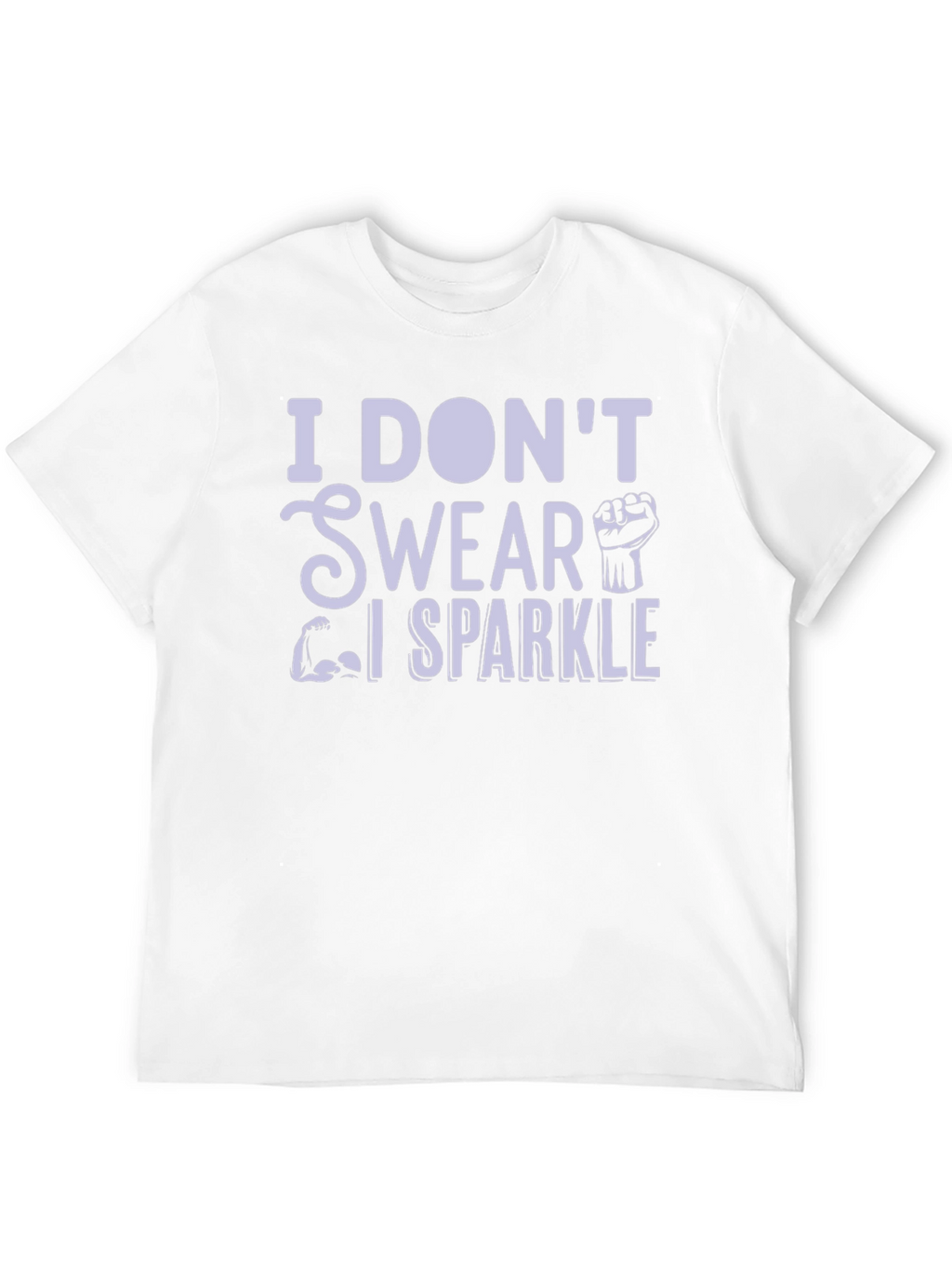 I Dont Swear I Sparkle Black T-Shirt