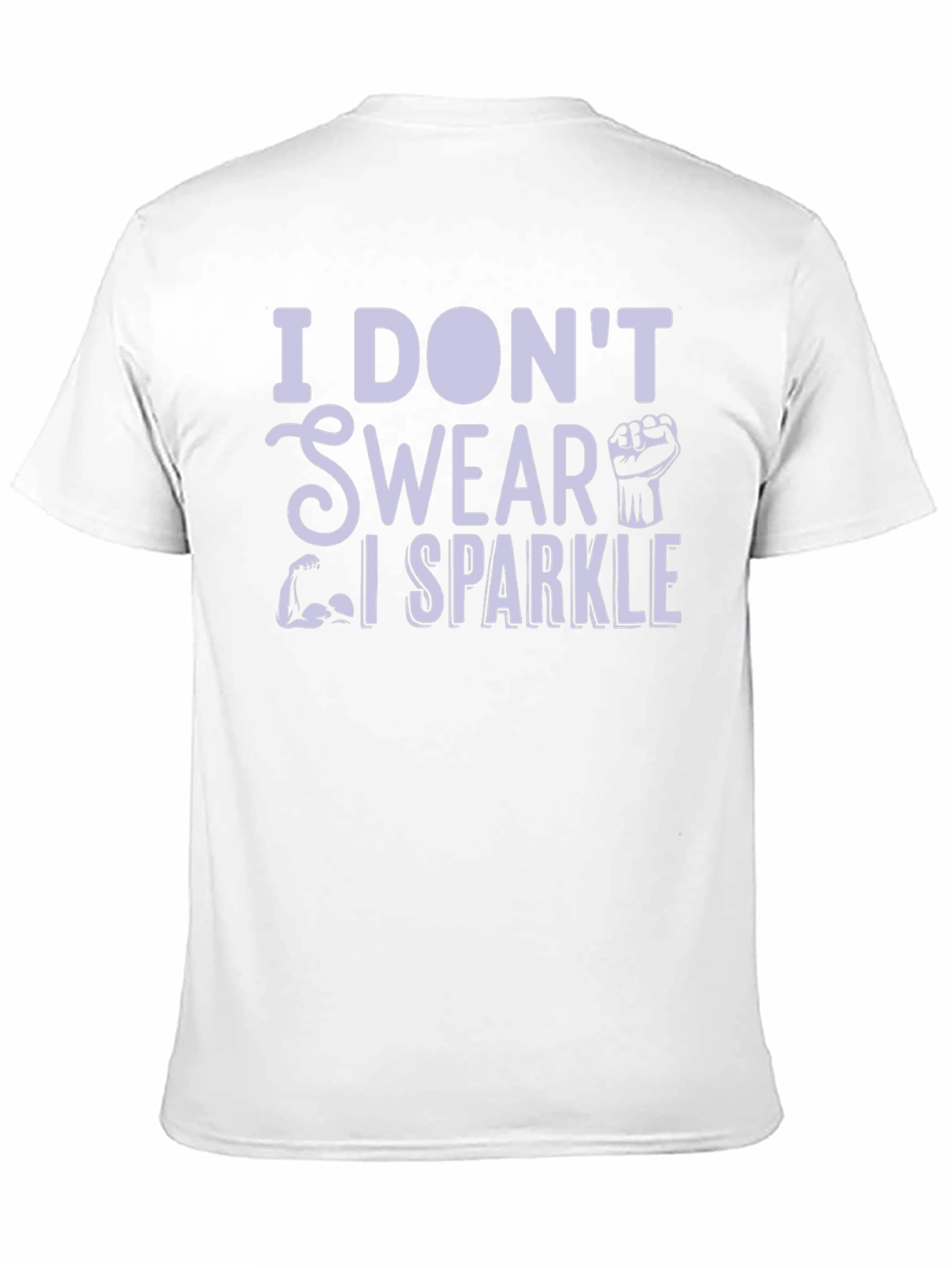 I Dont Swear I Sparkle Black T-Shirt